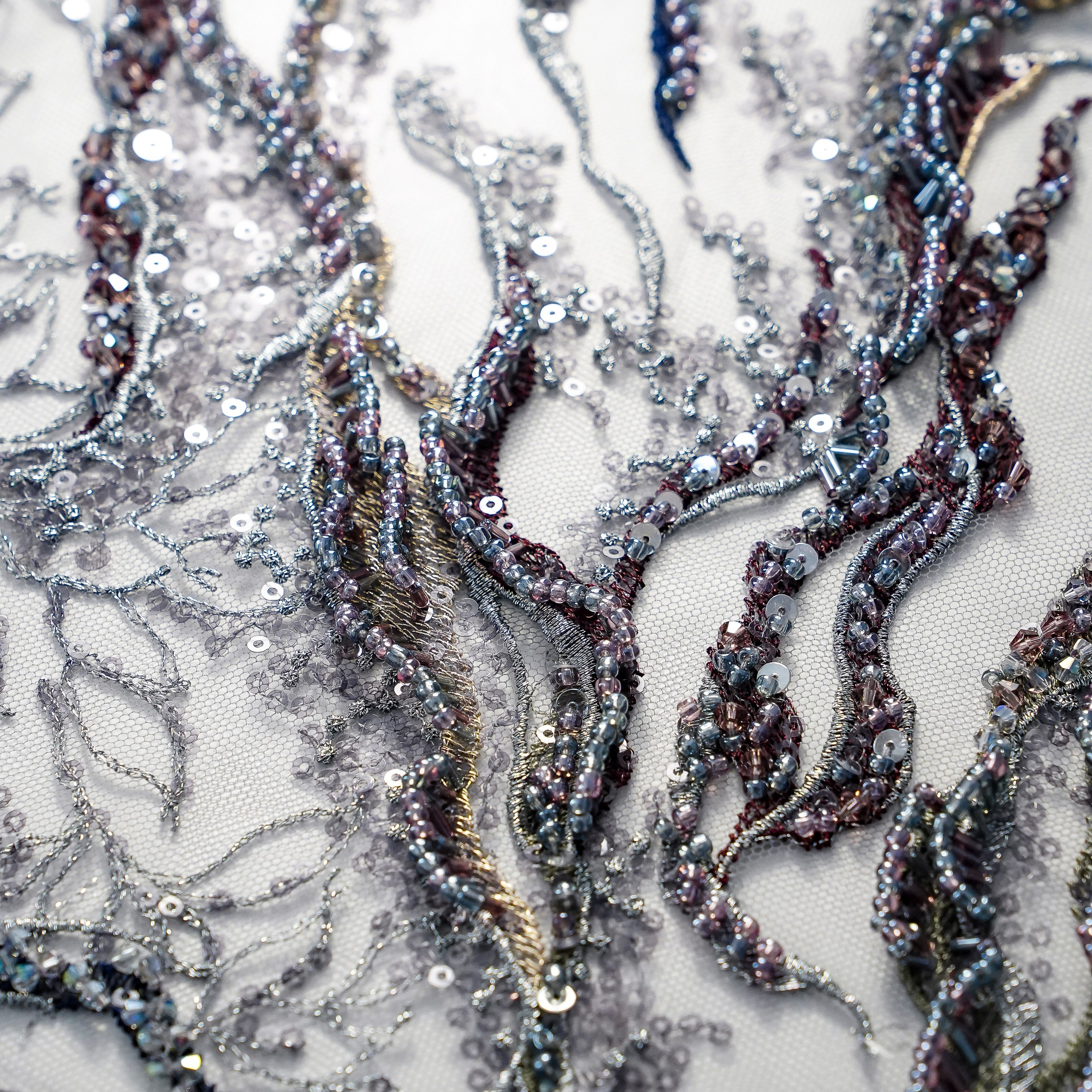 ZUHAIR MURAD - LEBANON - TPRE262 - ШИРИНА 1,40 - КРУЖЕВО 3D - 6