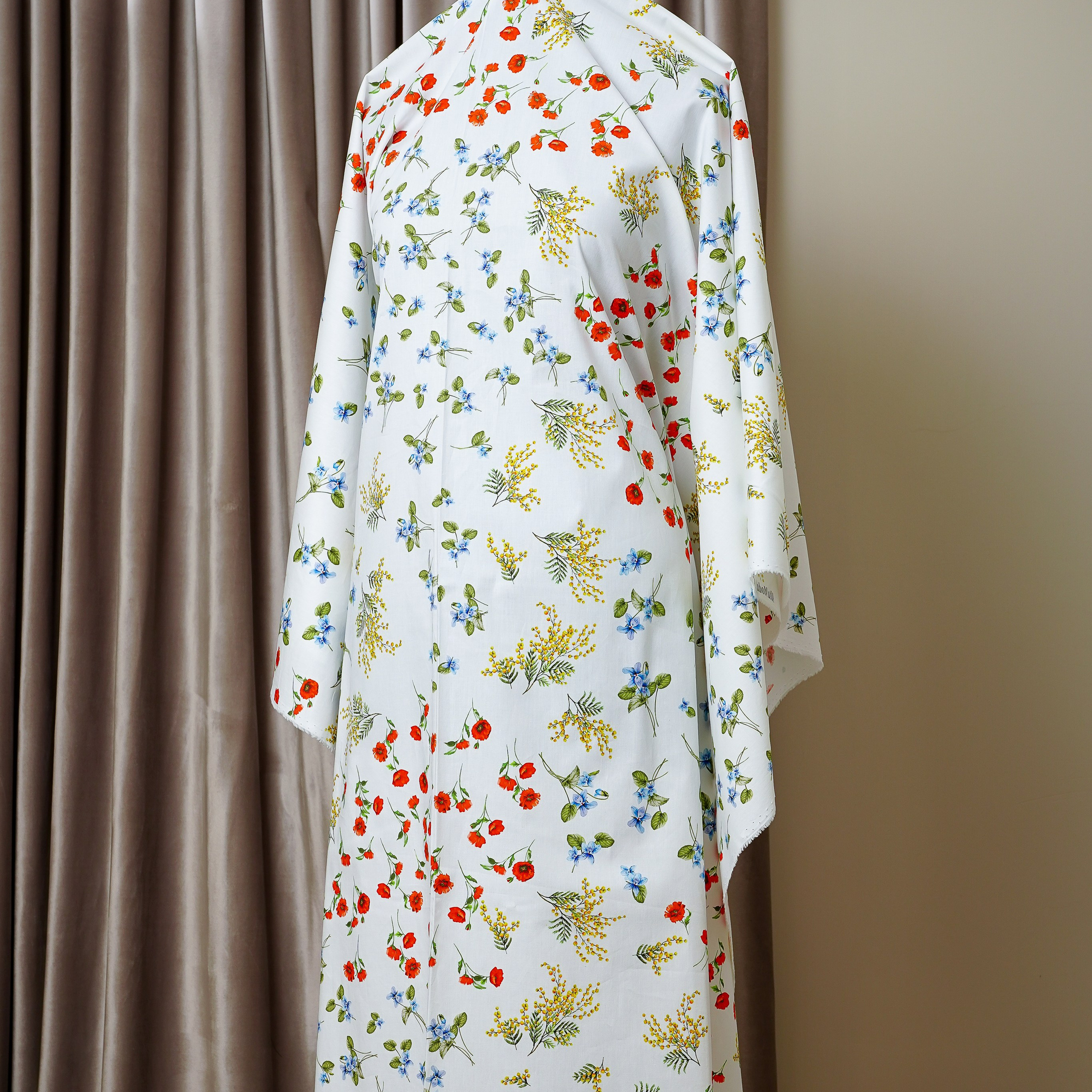 ALTA MODA - ХЛОПОК - МТ340 - ШИРИНА 1,45  - БЕЛЫЙ  - SOLD OUT