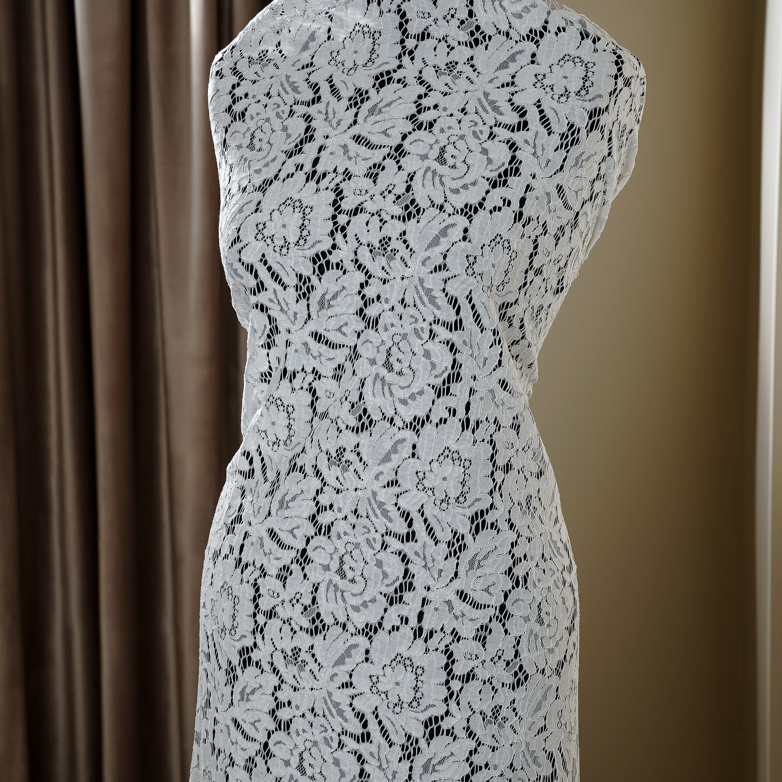 DOLCE & GABBANA -КК42 - КРУЖЕВО - ШИРИНА 1,5 - АЙВОРИ - 1,5 КУПОН 