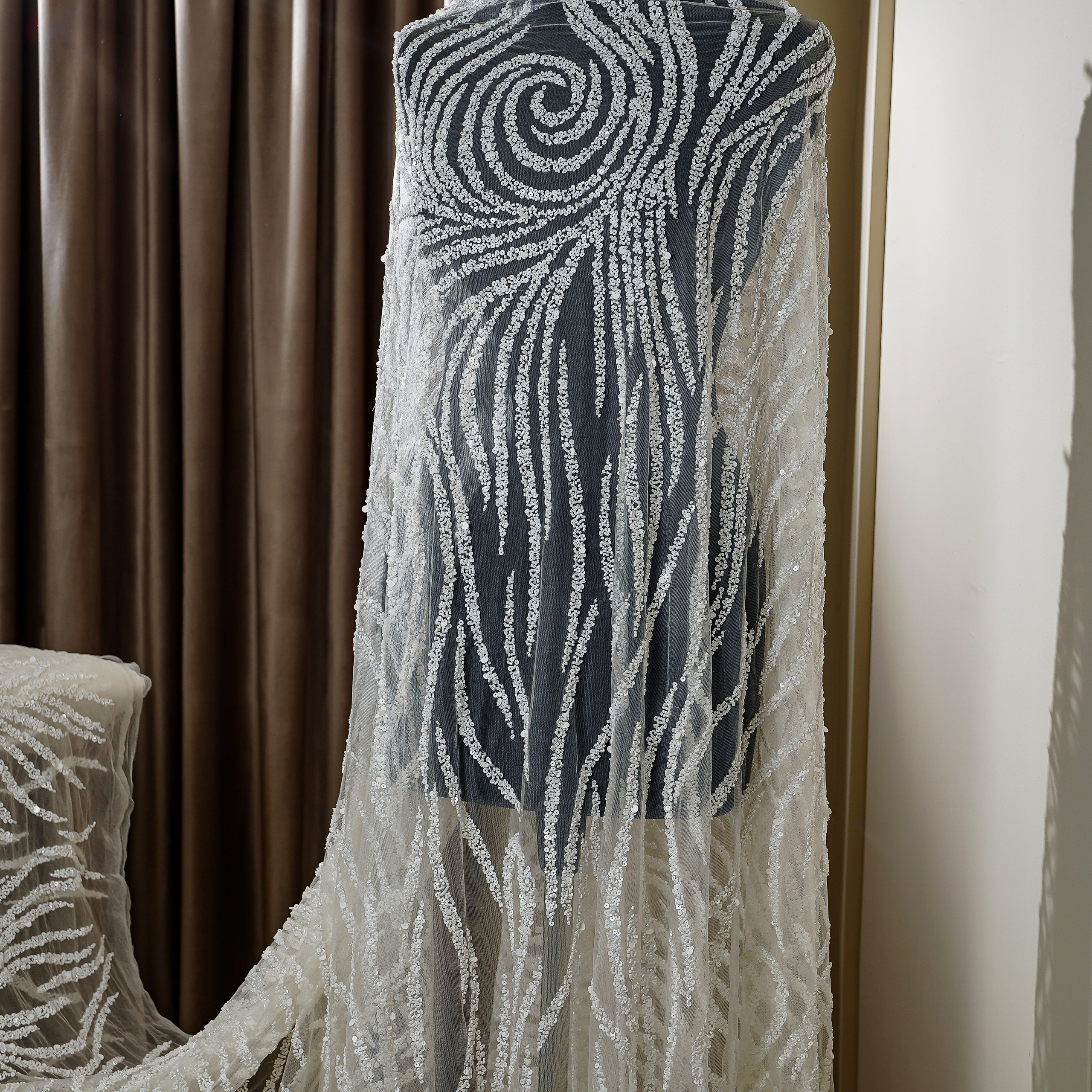 ZUHAIR MURAD - LEBANON - TSAR254 - ШИРИНА 1,50 - АЙВОРИ - 0,90