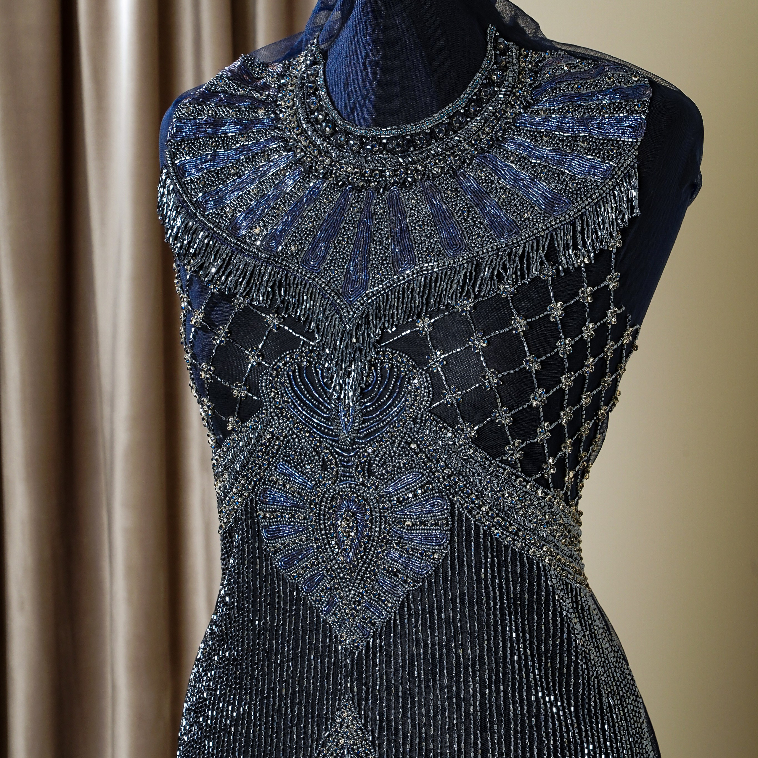 ZUHAIR MURAD - LEBANON - КУПОН - ТАРМ198 - ТЕМНО/СИНИЙ - S/M