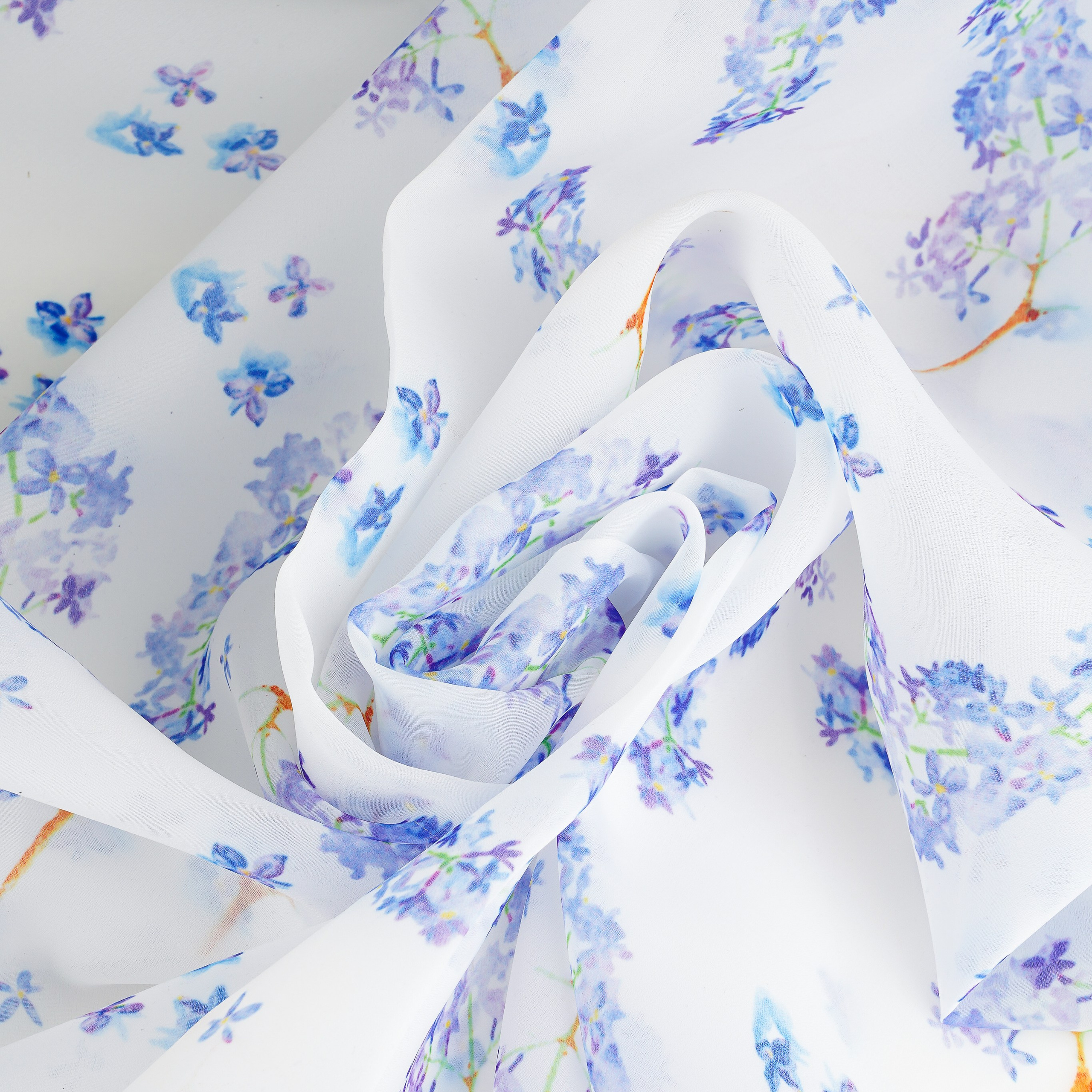 ОРГАНЗА - TPRE348 - ШИРИНА 1,40 - СИРЕНЬ - 0,9