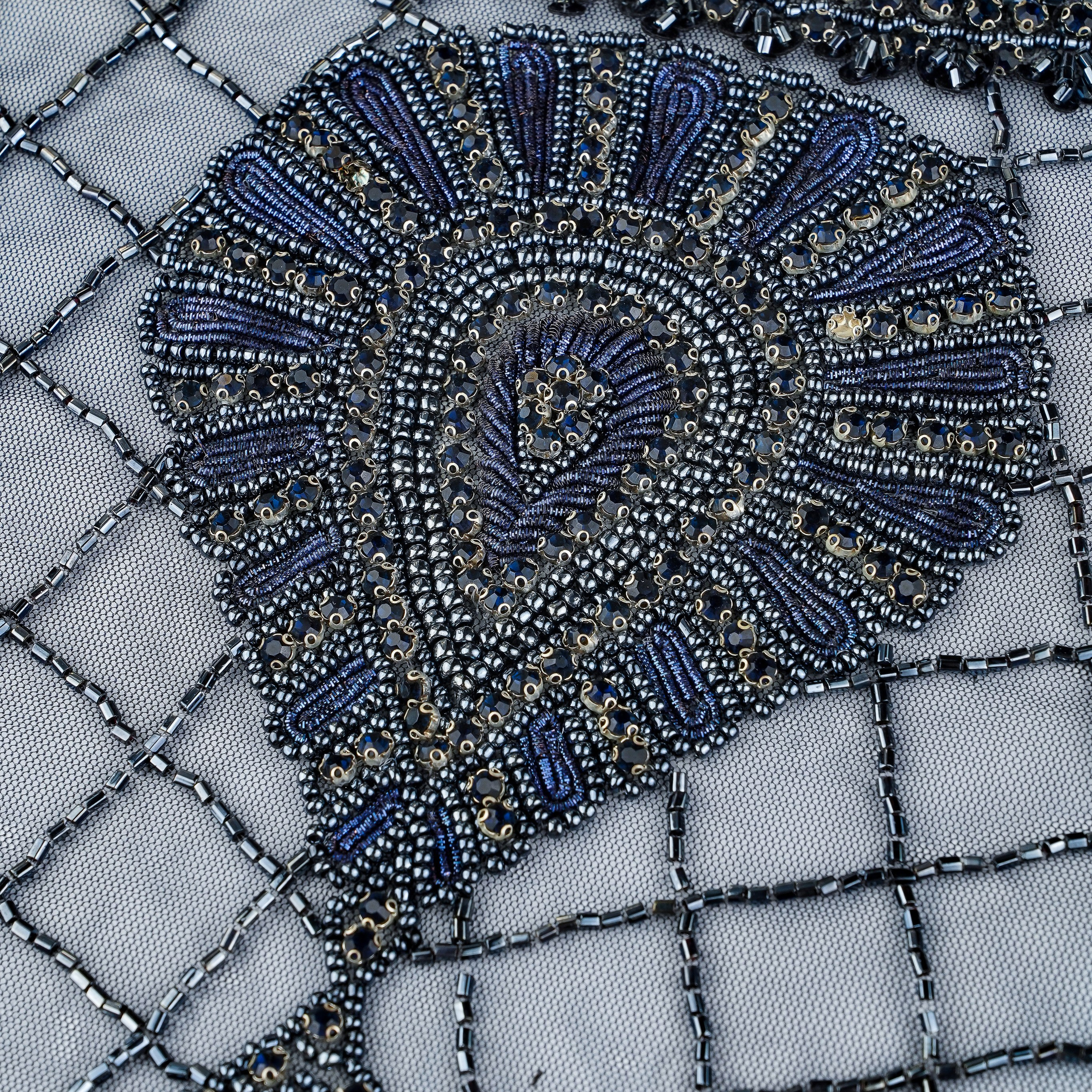 ZUHAIR MURAD - LEBANON - КУПОН - ТАРМ198 - ТЕМНО/СИНИЙ - S/M - 60000