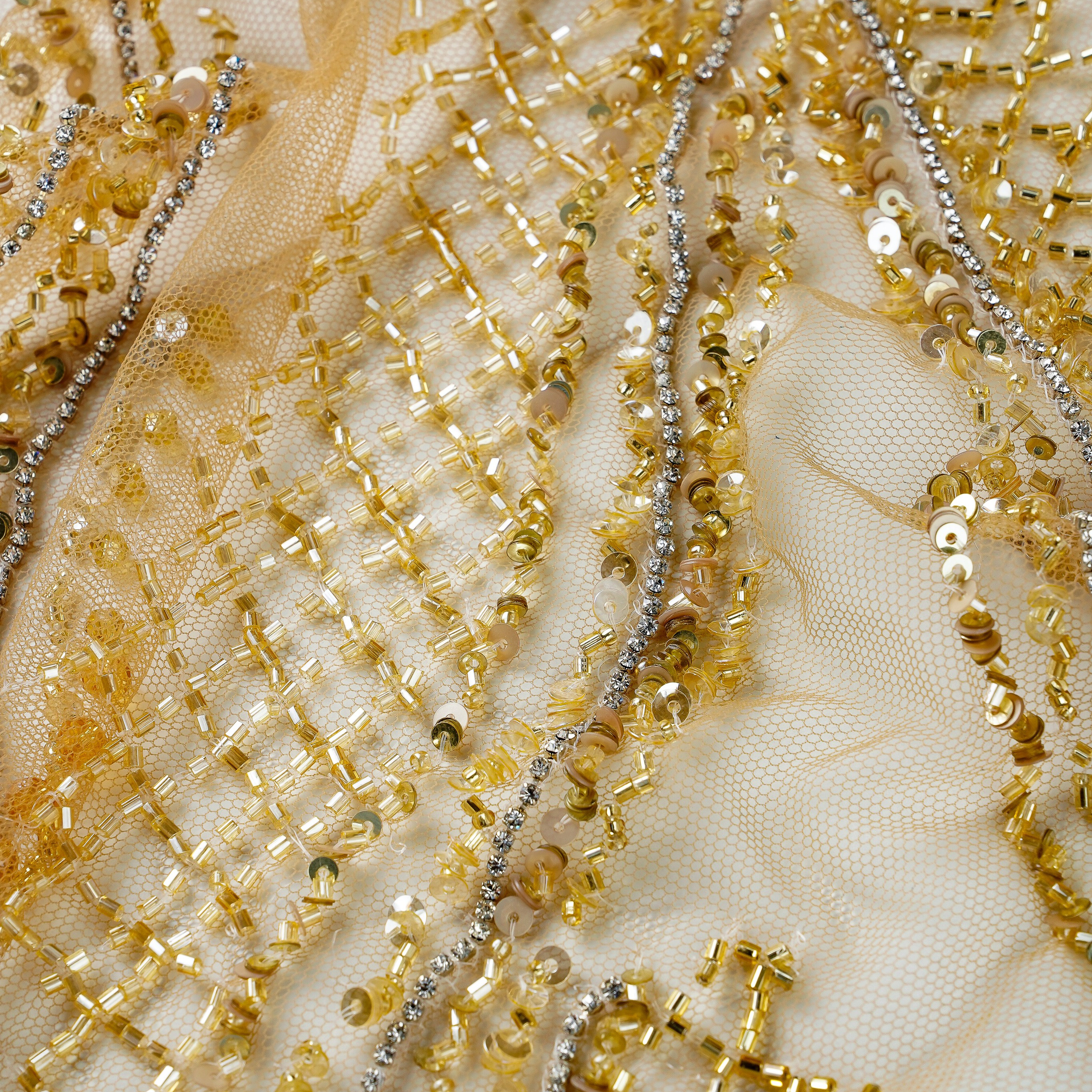 JENNY PACKHAM  - ENGLAND — ТК224 — ШИРИНА 1,60 — ЗОЛОТОЙ — 3