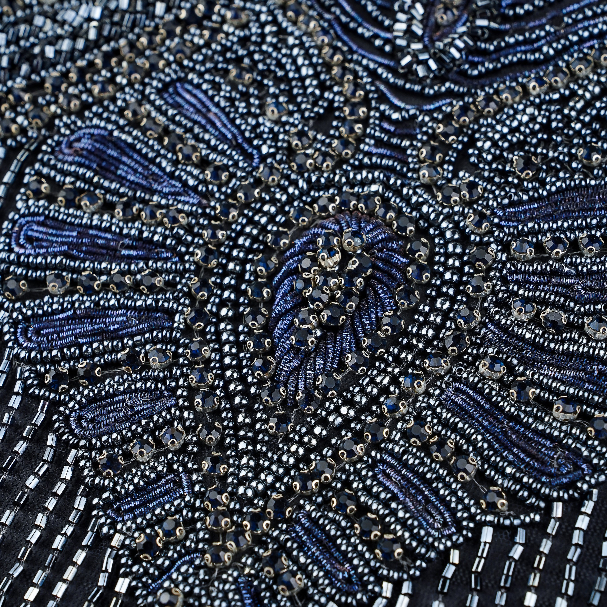 ZUHAIR MURAD - LEBANON - КУПОН - ТАРМ198 - ТЕМНО/СИНИЙ - S/M