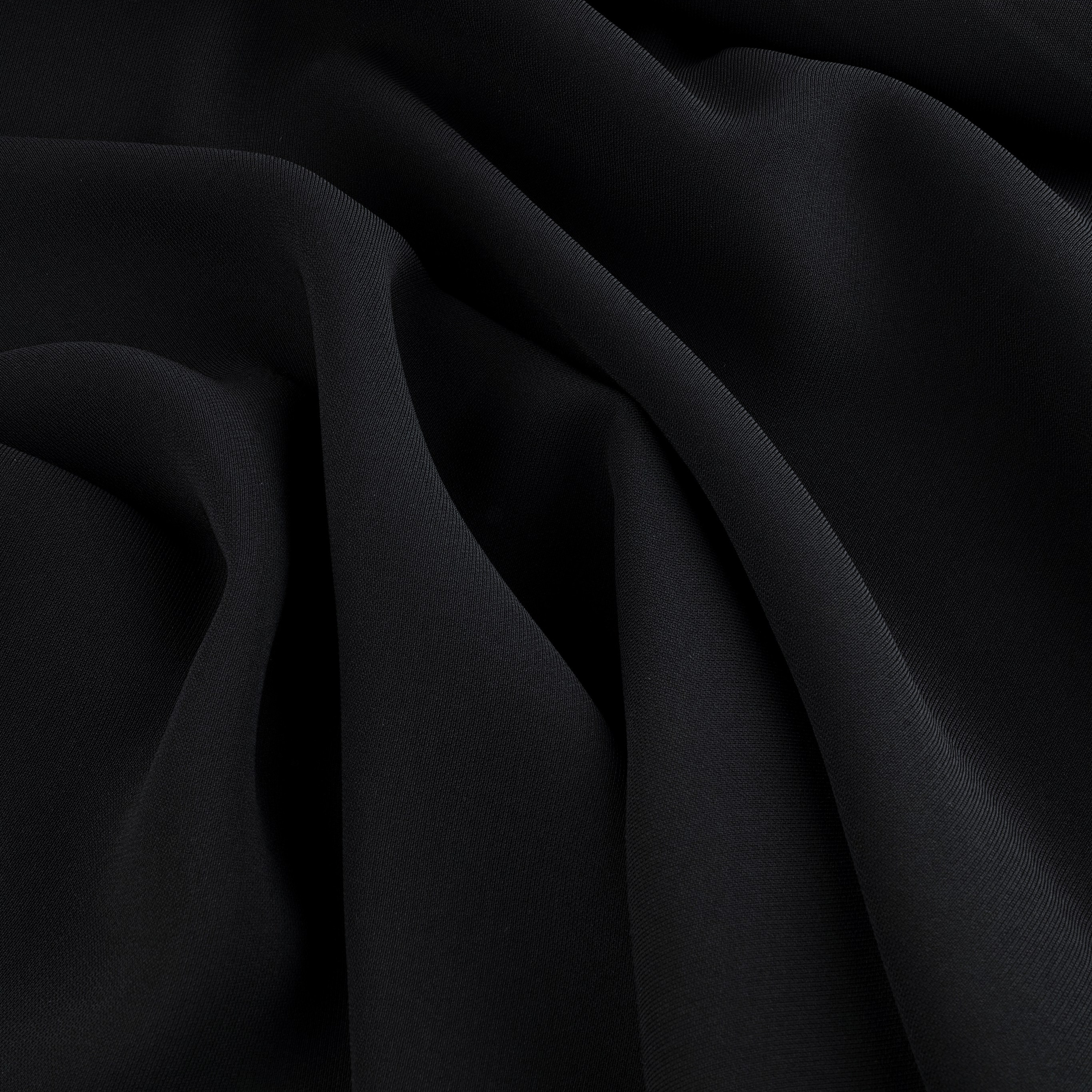 TMAT288 - КРЕП СР ПЛОТНОСТИ - ШИРИНА 1,50 - ЧЕРНЫЙ - К 5,10  ; К 28