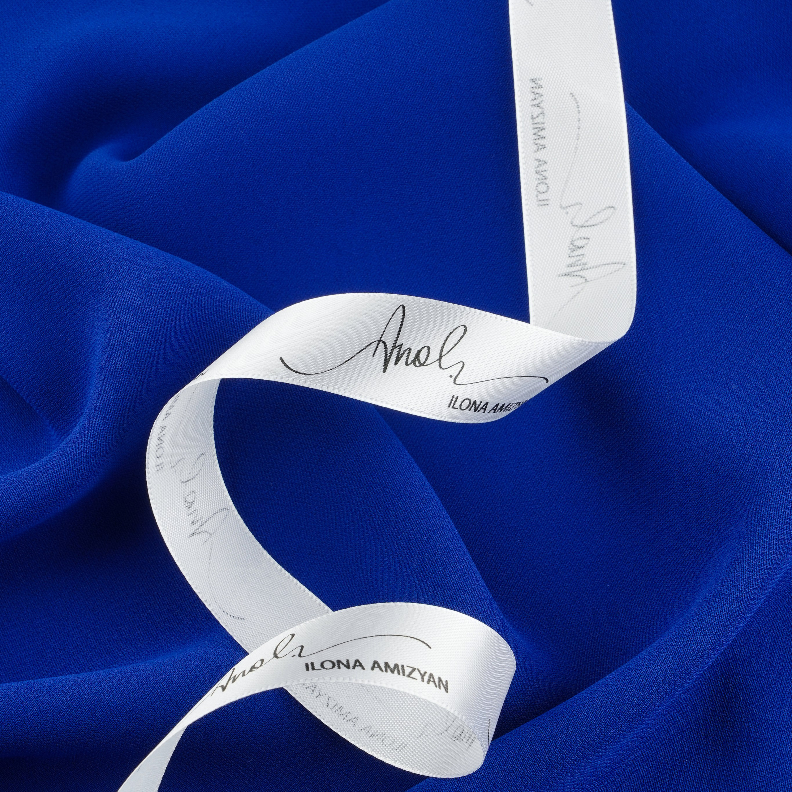 TMAT286 - КРЕП СР ПЛОТНОСТИ - ШИРИНА 1,45 - СИНИЙ - К 4,5 К36