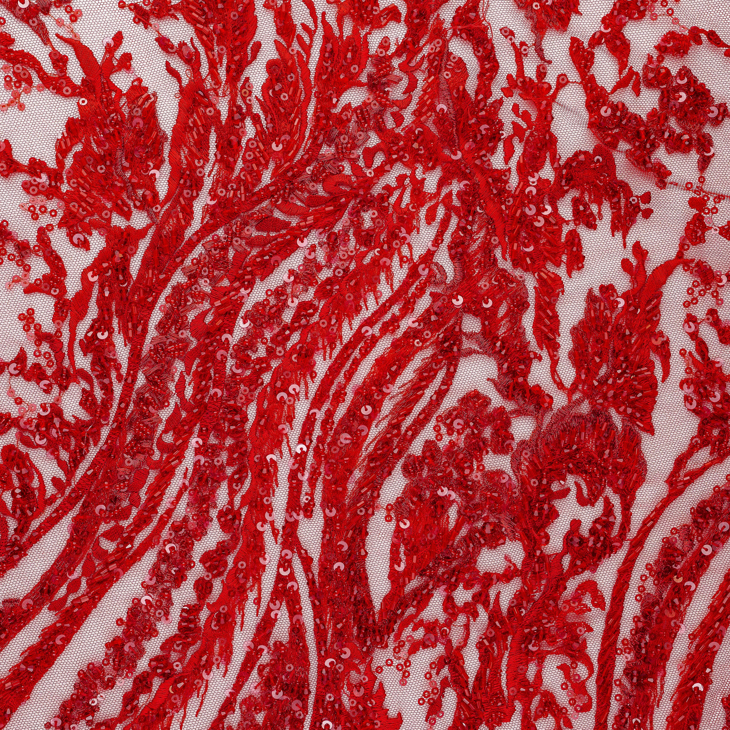 ZUHAIR MURAD - LEBANON -   TPRE264 - ШИРИНА 1,45 - КРАСНЫЙ - 3,25 - 41000