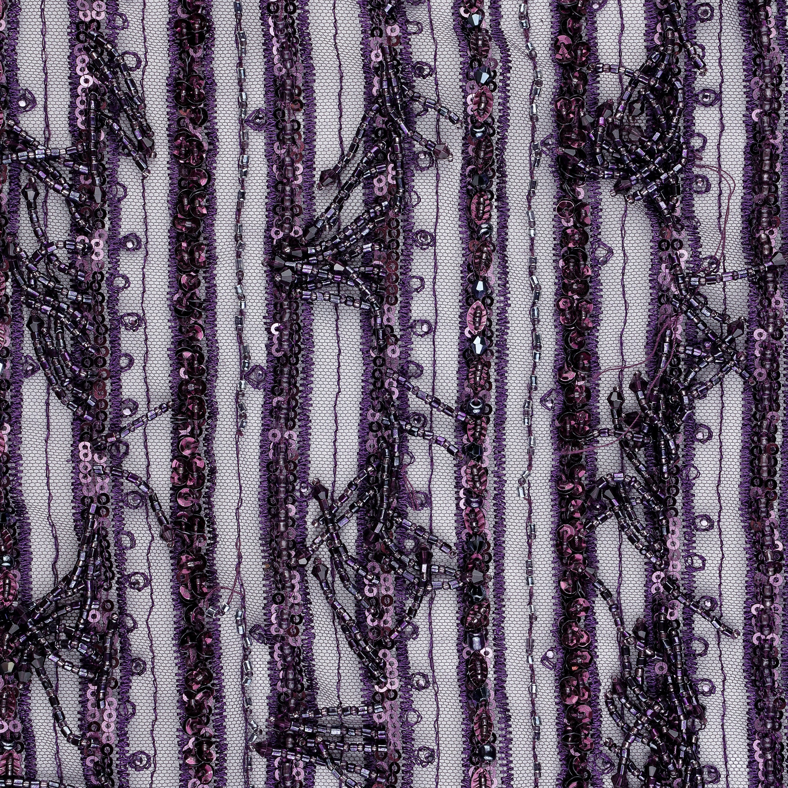 ZIAD NAKAD - LEBANON - ТК219 - ШИРИНА 1,25 - ФИОЛЕТОВЫЙ - 1,45