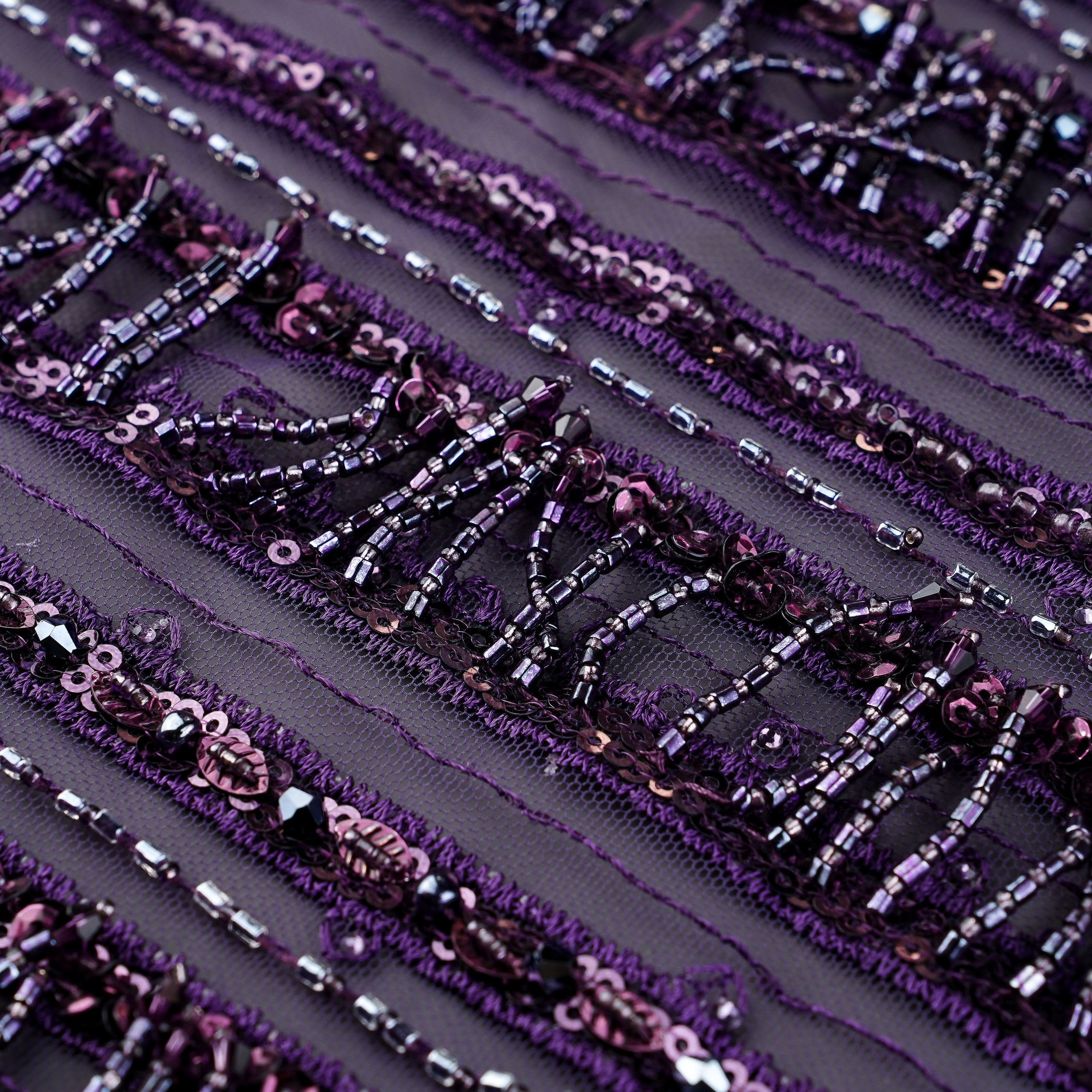 ZIAD NAKAD - LEBANON - ТК219 - ШИРИНА 1,25 - ФИОЛЕТОВЫЙ -  1,45