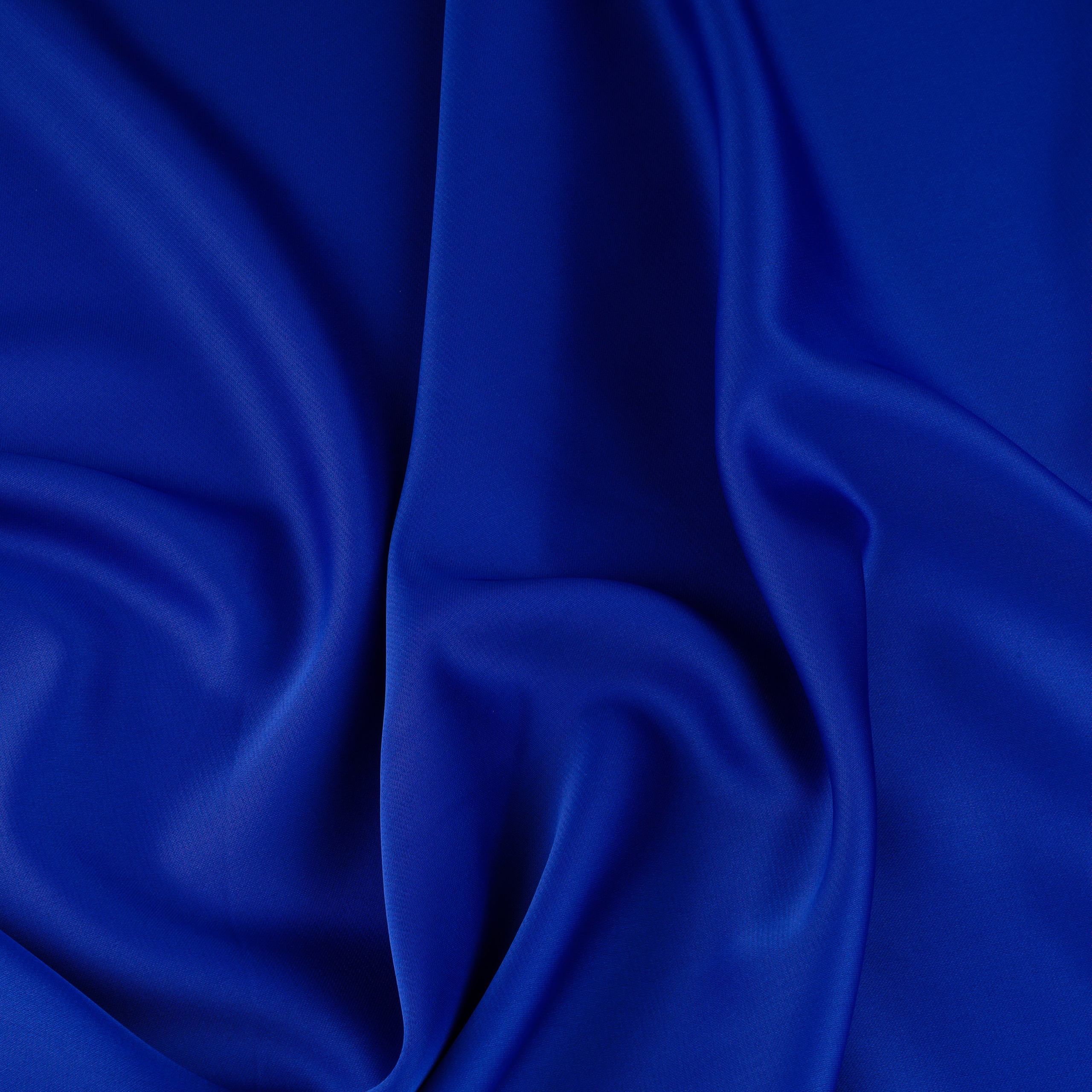 TMAT268 - ШЕЛК/АТЛАС - ШИРИНА 1,50  - СИНИЙ - К 6 ; К 31