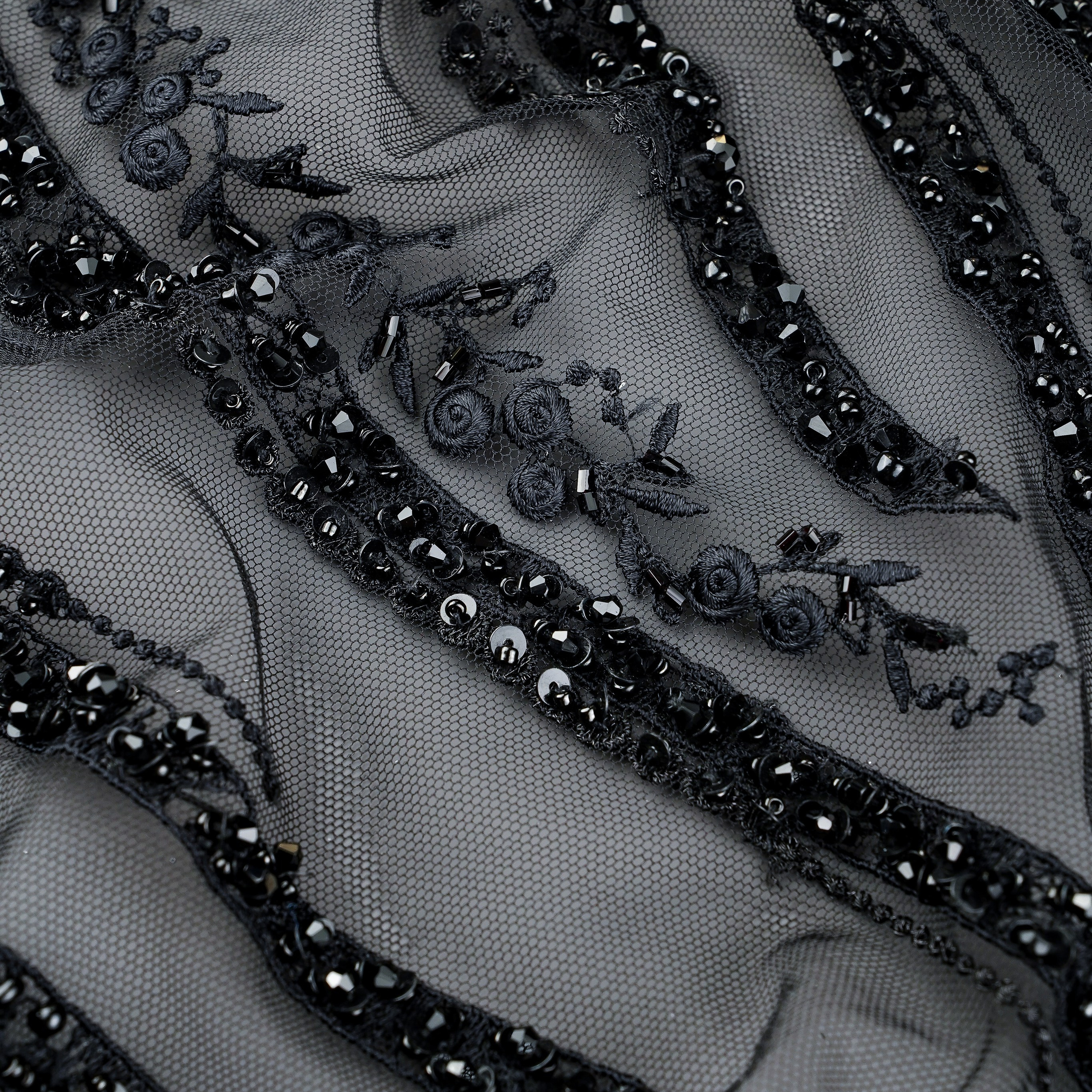 ZUHAIR MURAD - LEBANON -  TPRE261 - ШИРИНА 1,45 - ЧЕРНЫЙ - 1,4