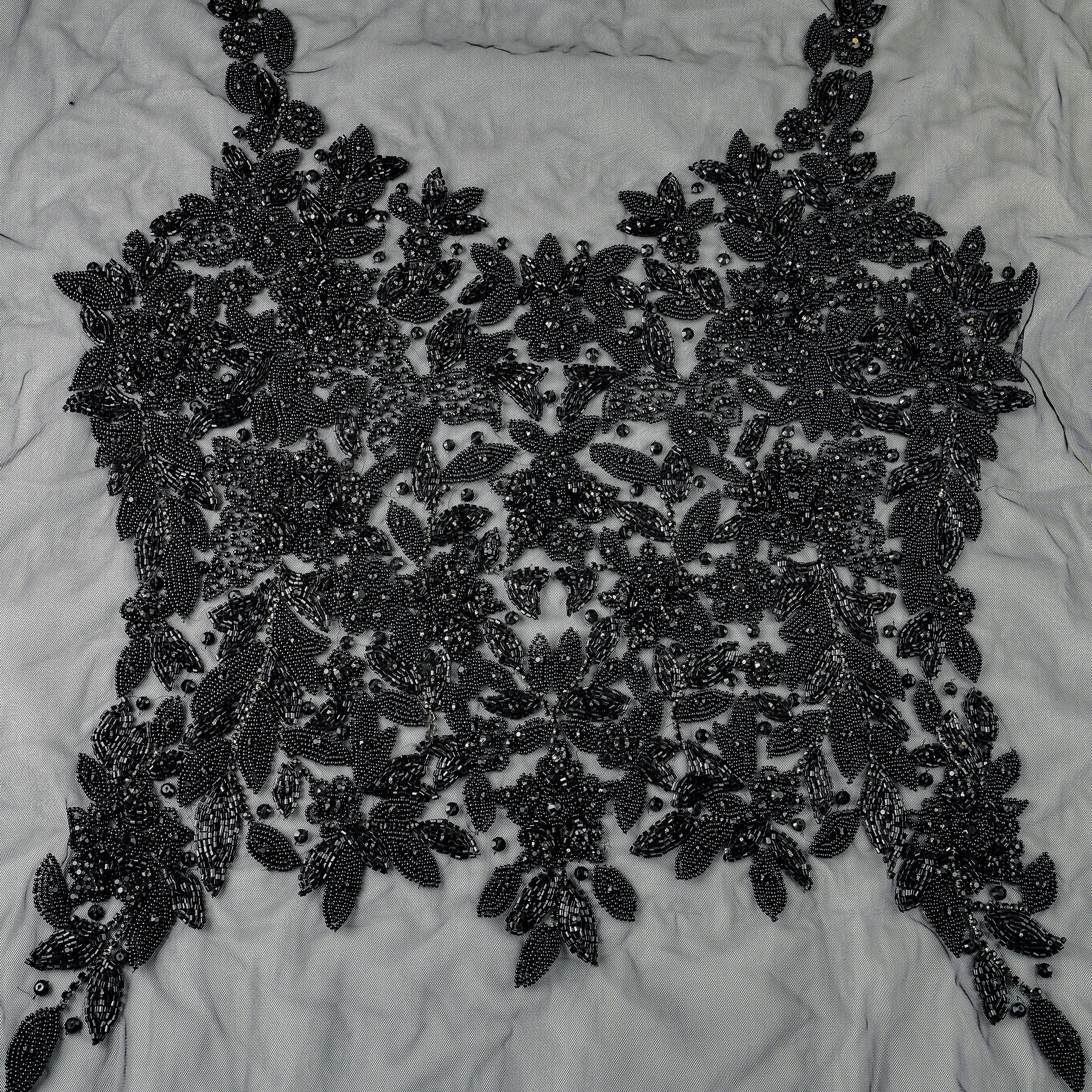 AZZARO - FRANCE -  ТМ208 - ТОП/КУПОН - ЧЕРНЫЙ - S/M