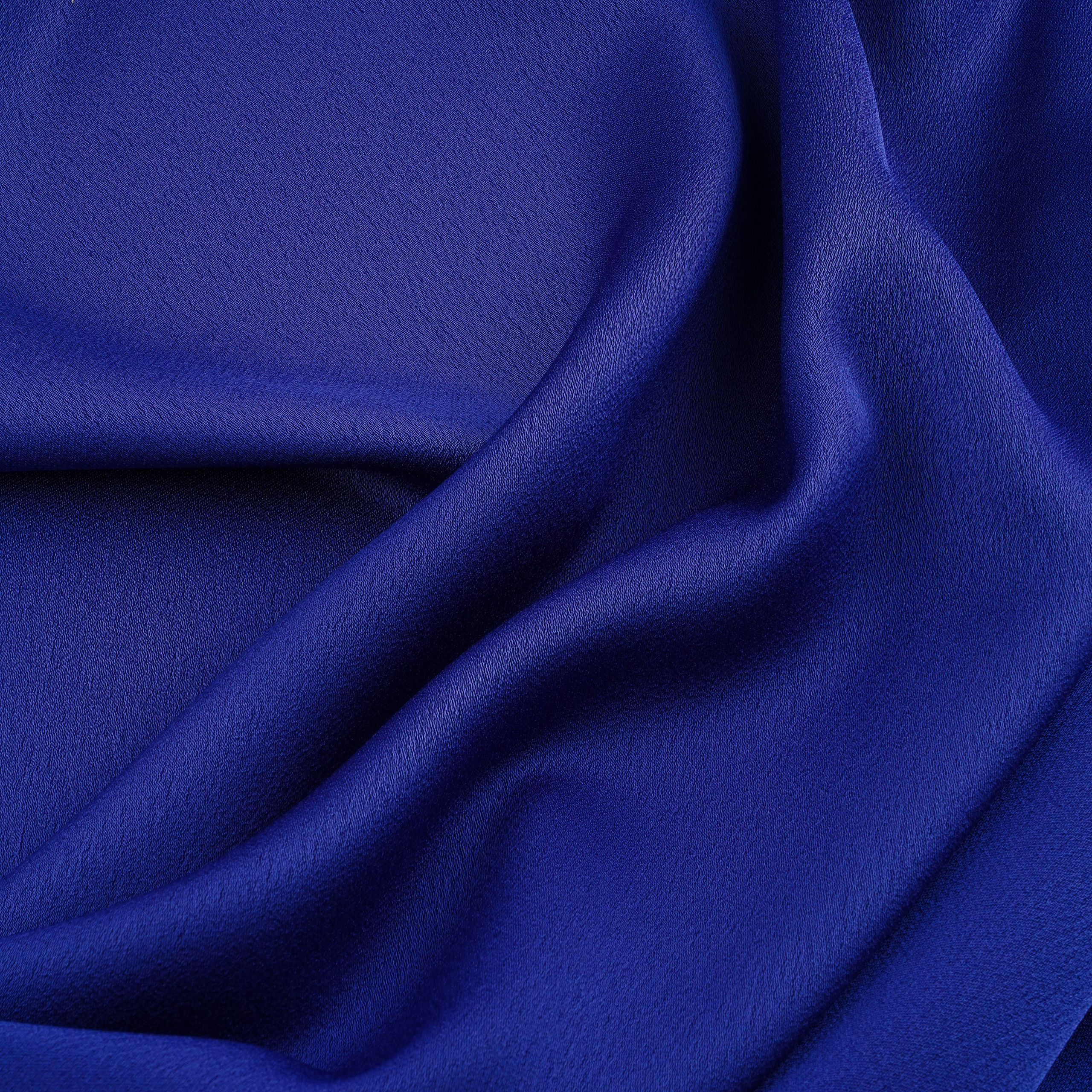 TК366  - КРЕП MEDIUM ПЛОТНОСТИ - ШИРИНА 1,50 -  СИНИЙ - 5,30