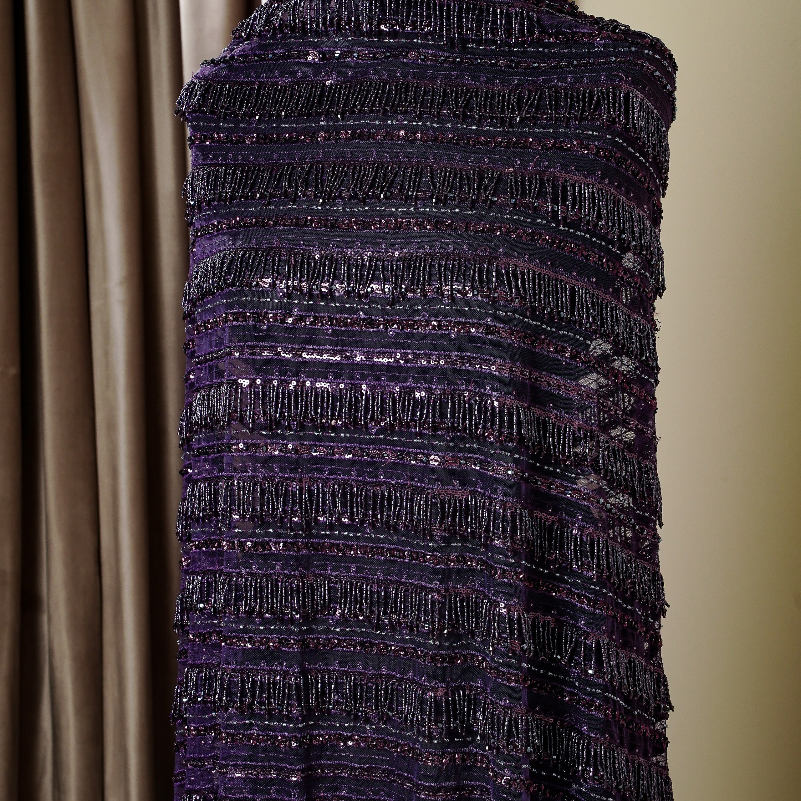 ZIAD NAKAD - LEBANON - ТК219 - ШИРИНА 1,25 - ФИОЛЕТОВЫЙ - 1,45 - 27000