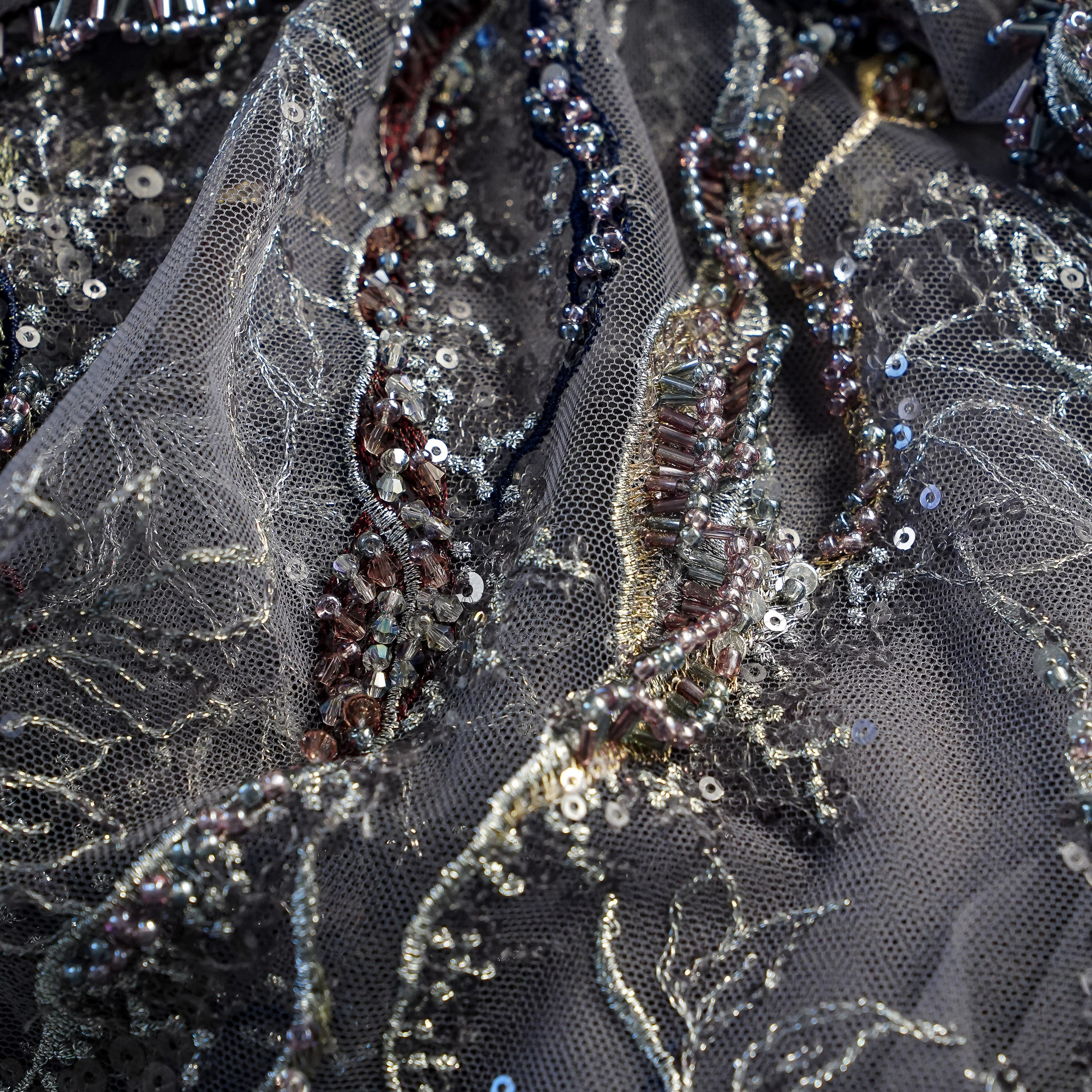 ZUHAIR MURAD - LEBANON - TPRE262 - ШИРИНА 1,40 - КРУЖЕВО 3D - 6