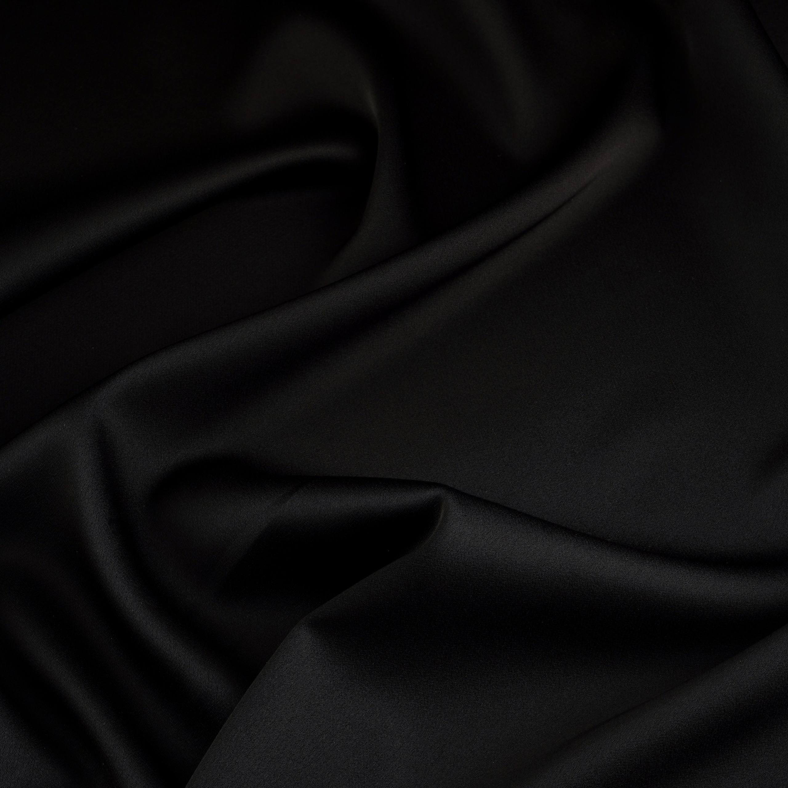 МТА404 - КРЕП CADY ITALY - ШИРИНА 1,45 - ЧЕРНЫЙ - 10,50