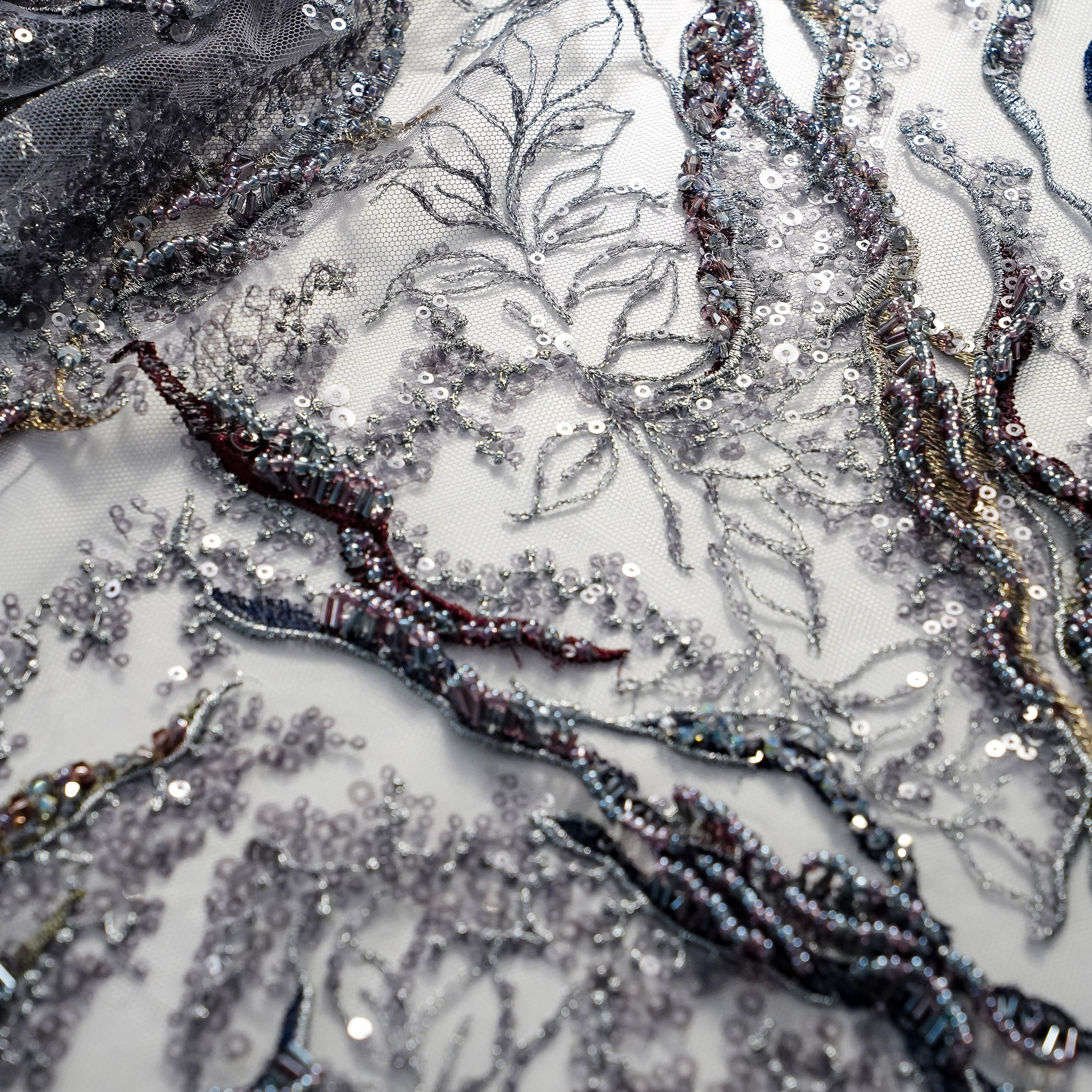 ZUHAIR MURAD - LEBANON -  TPRE262 - ШИРИНА 1,40 - КРУЖЕВО 3D - 6