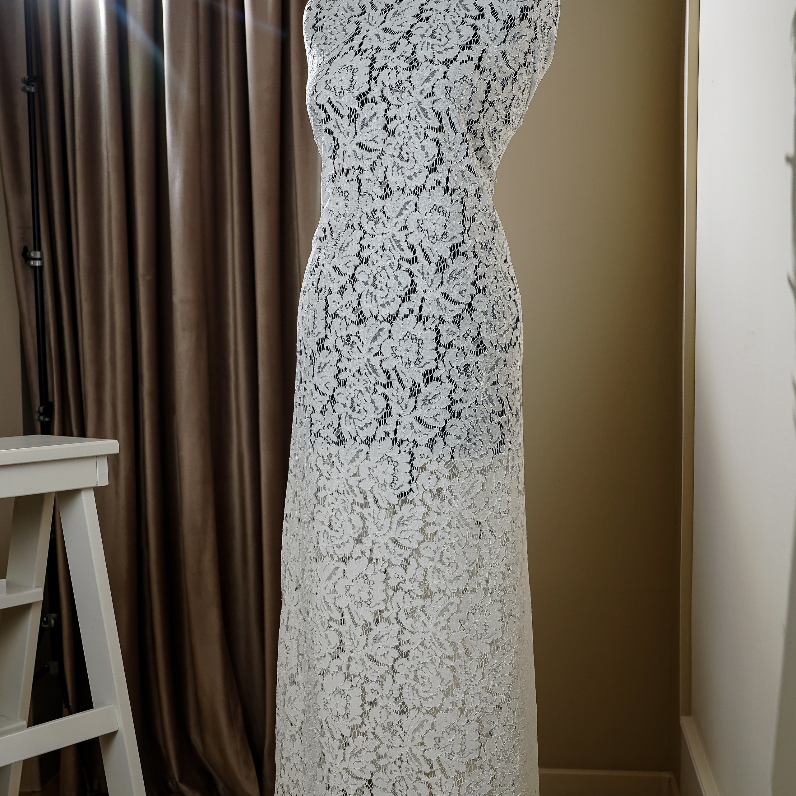 DOLCE & GABBANA -КК42 - КРУЖЕВО-ШИРИНА 1,5 - АЙВОРИ - 1,5 КУПОН - 7500