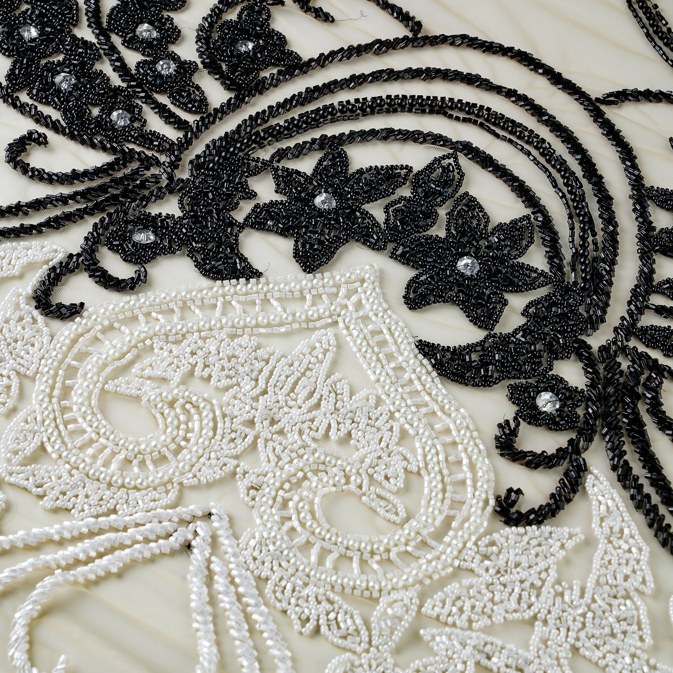 ZUHAIR MURAD-ТАРМ197-  КУПОН -  ЧЕРНО/БЕЛЫЙ - S/M - 25000