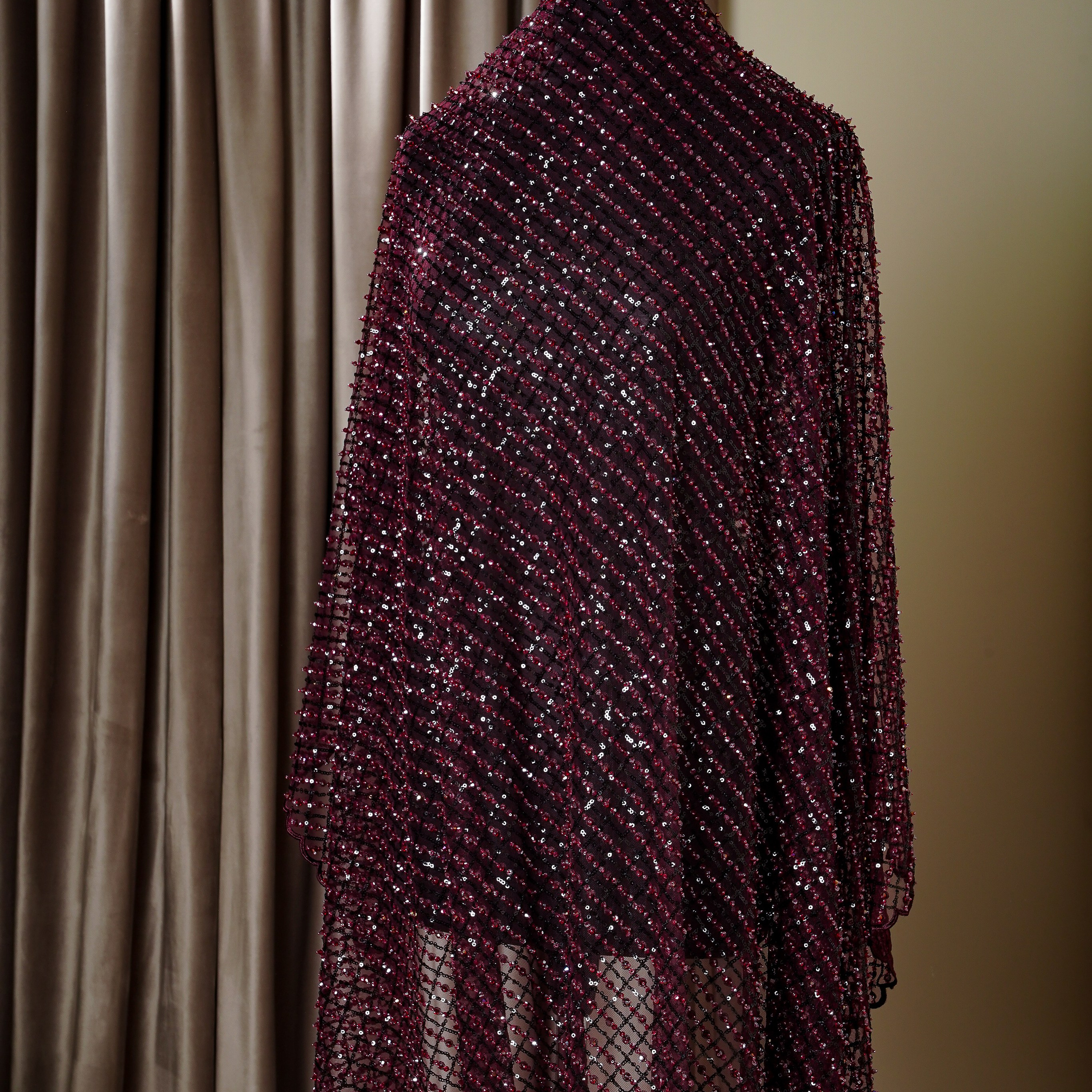  NAEEM KHAN - INDIA - TPRE203 - ШИРИНА 1,30 - БОРДО - 1,20 - 22000