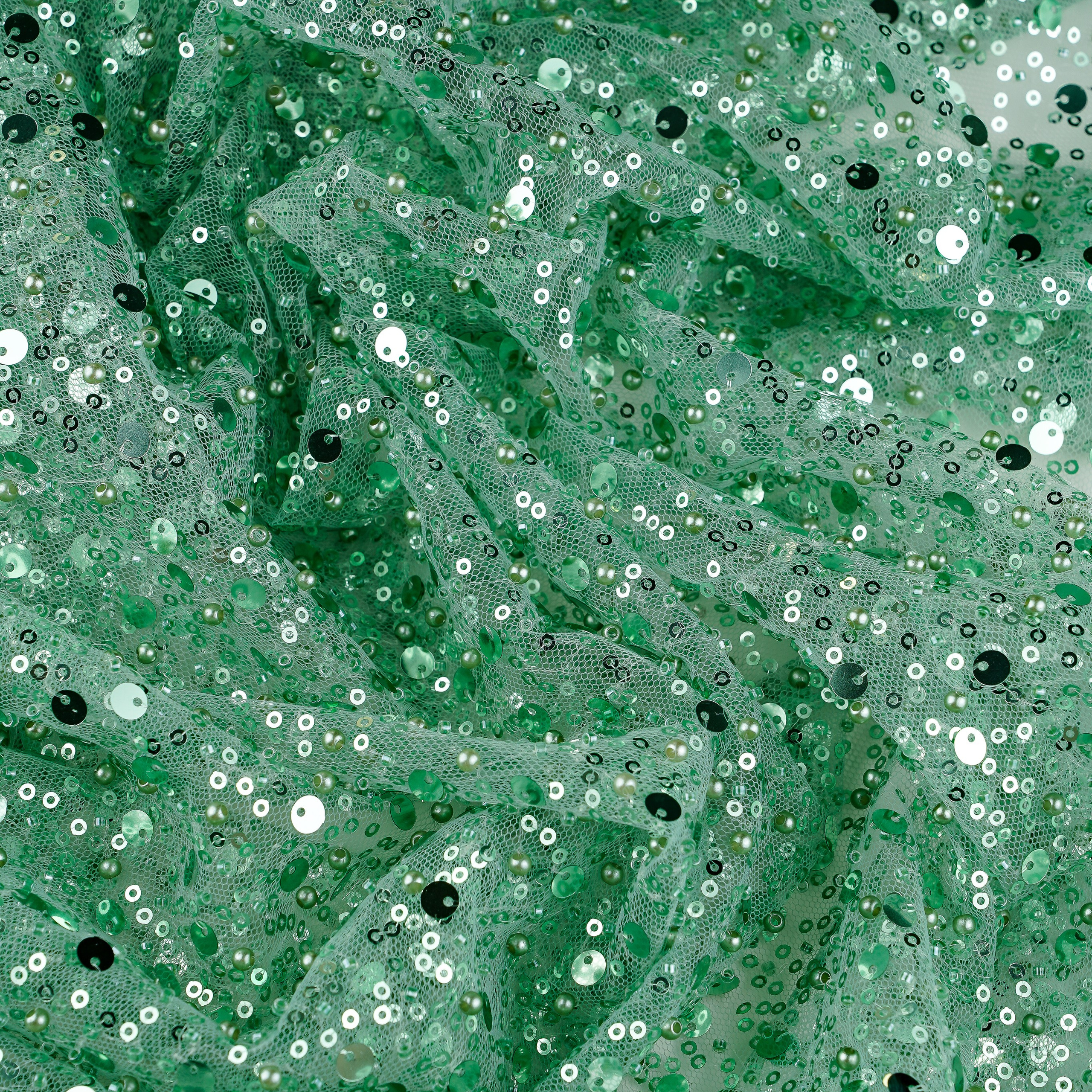 GEORGES HOBEIKA - LEBANON - TS355 - СЕТКА - ШИРИНА 1,55 - МЯТНЫЙ - 6