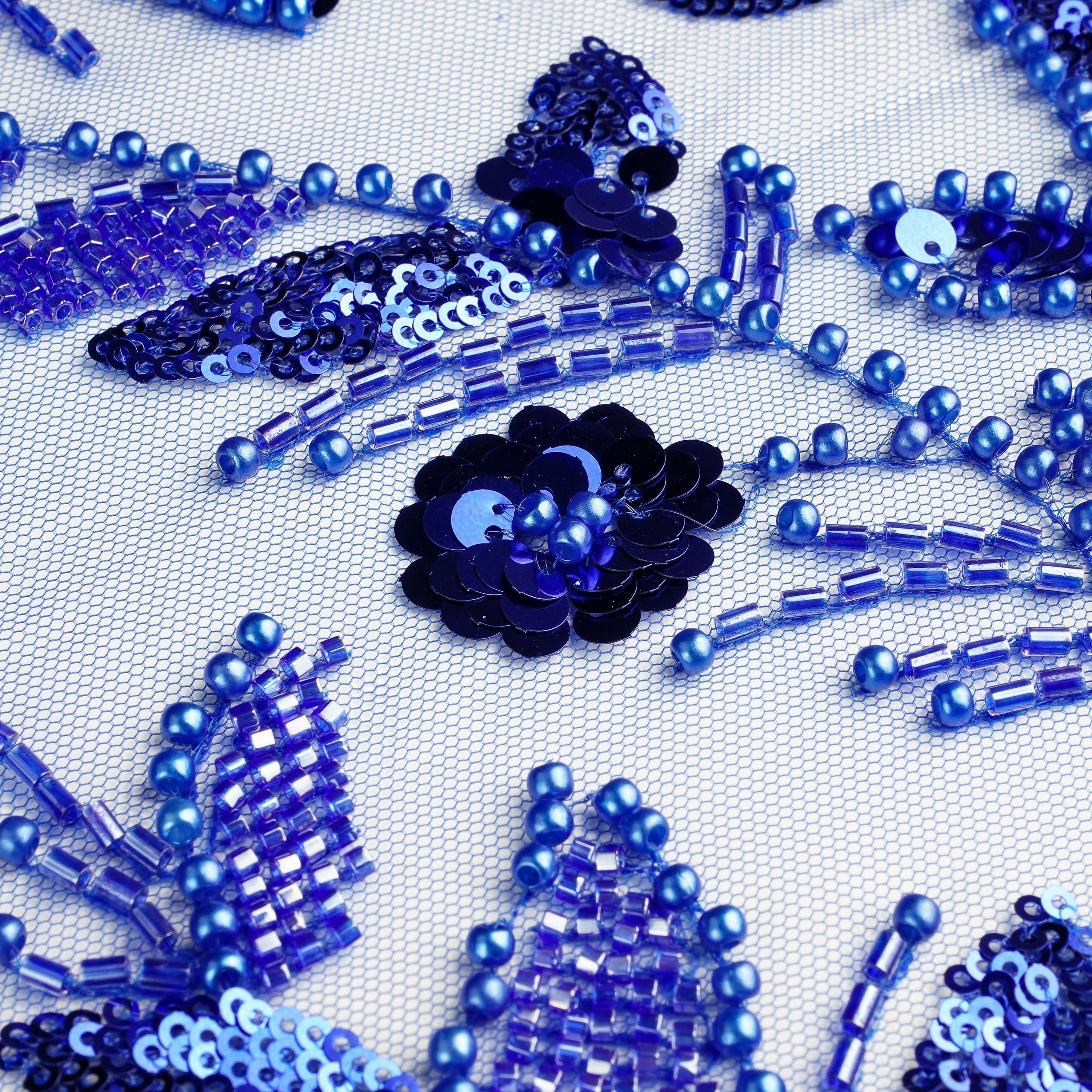 ZUHAIR MURAD - LEBANON - TS384 - ШИРИНА 1,50 - СИНИЙ - 2,,60 + 1