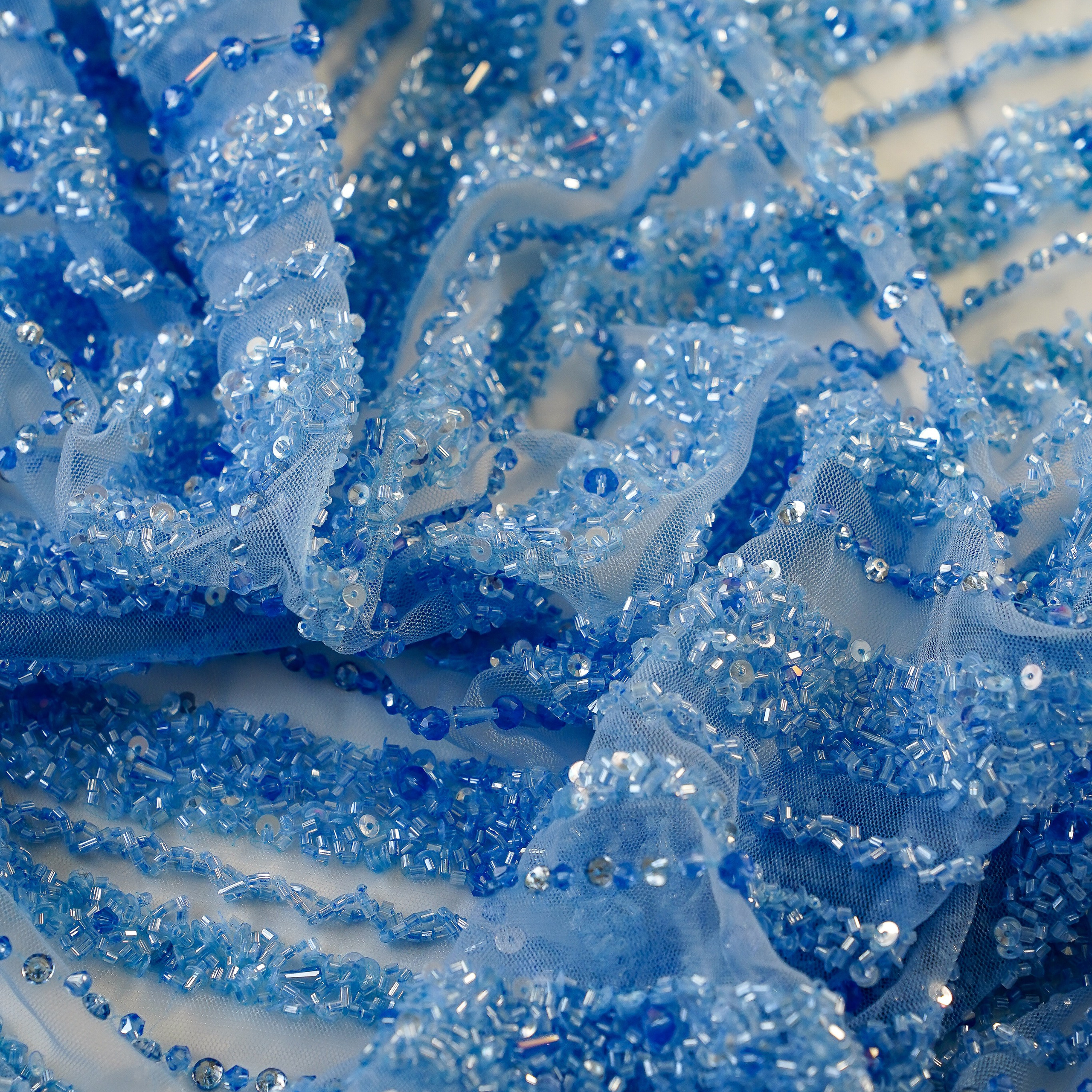 ZUHAIR MURAD - LEBANON - TPRE202 - ШИРИНА 1,40 - ГОЛУБОЙ - 1,90