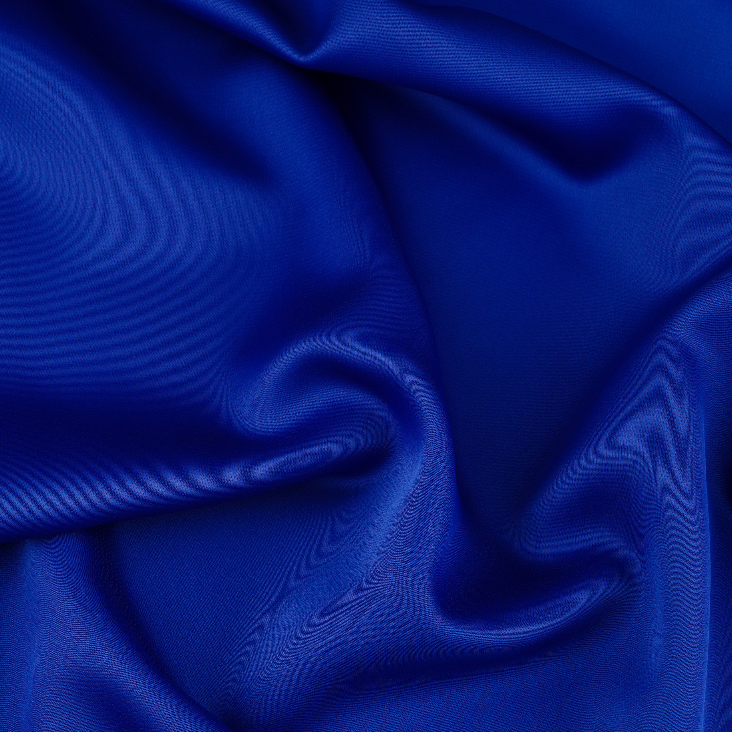 TMAT268 - ШЕЛК/АТЛАС - ШИРИНА 1,50  - СИНИЙ - К 6 ; К 31