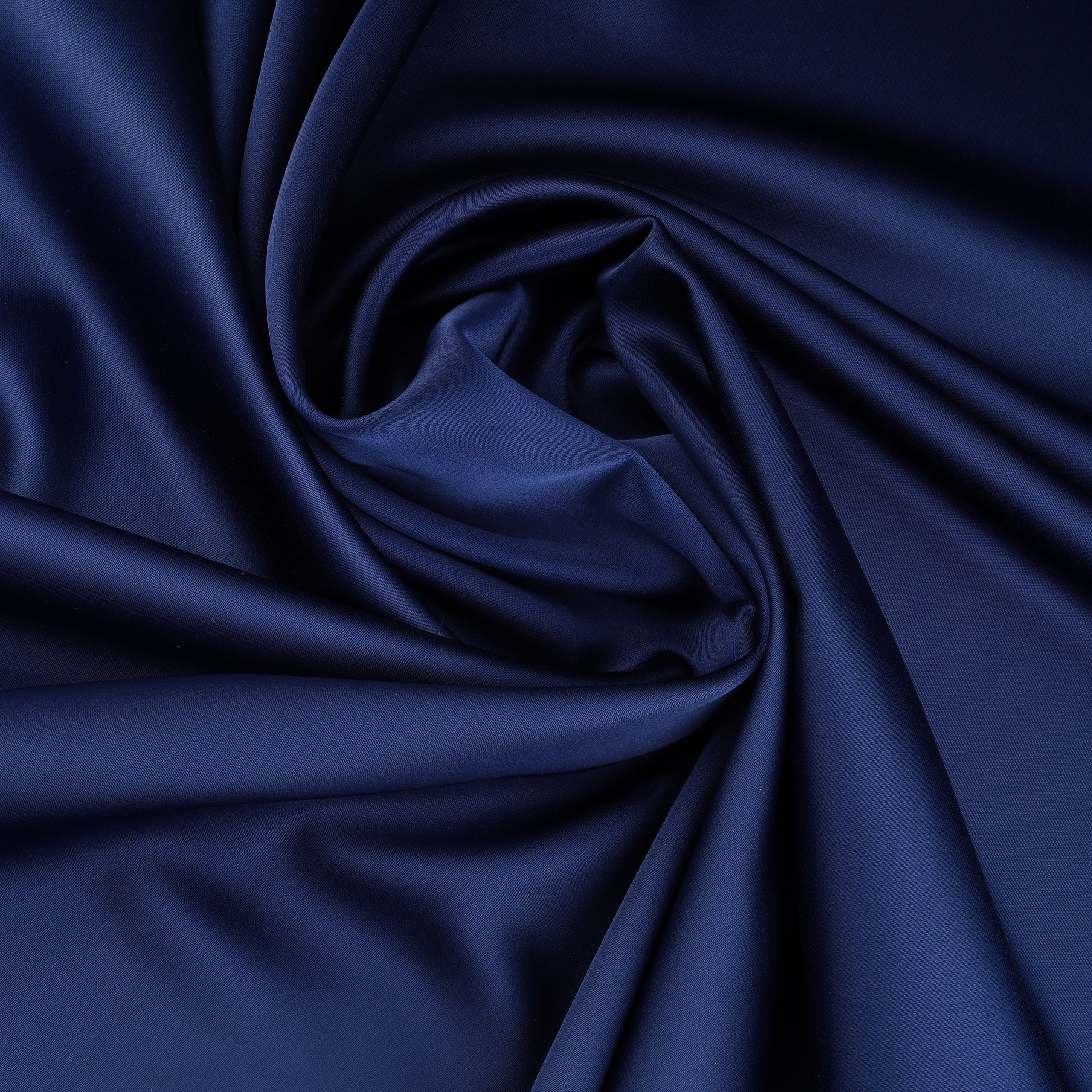 TMAT276 - ШЕЛК/АТЛАС - ШИРИНА 1,45 - ТЕМНО СИНИЙ - К 6 ; К 20