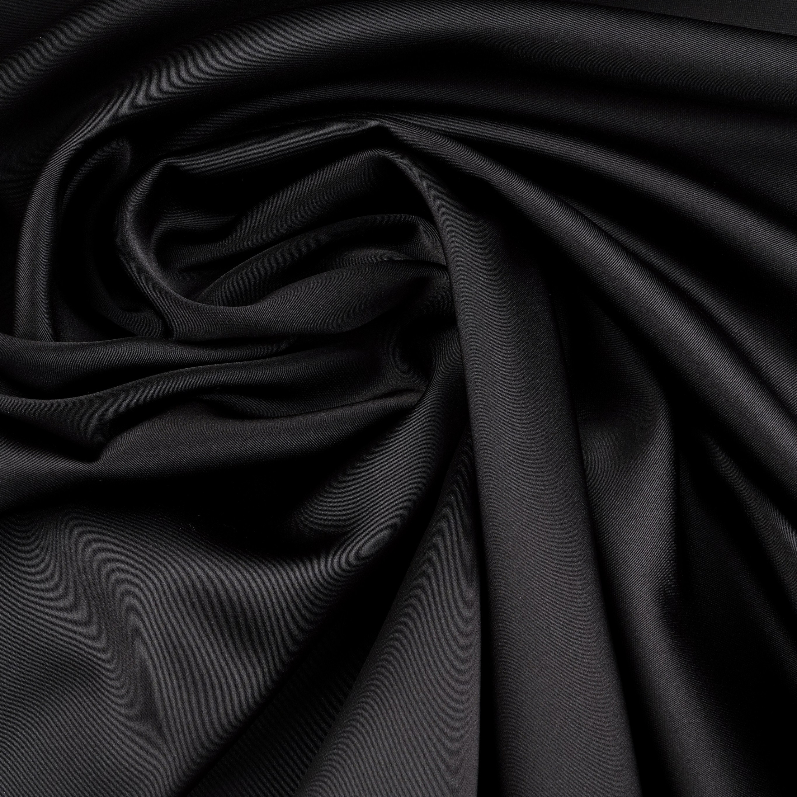 РП183 - АТЛАС/СТРЕЙЧ - ШИРИНА 1,50  - ЧЕРНЫЙ - 3/4