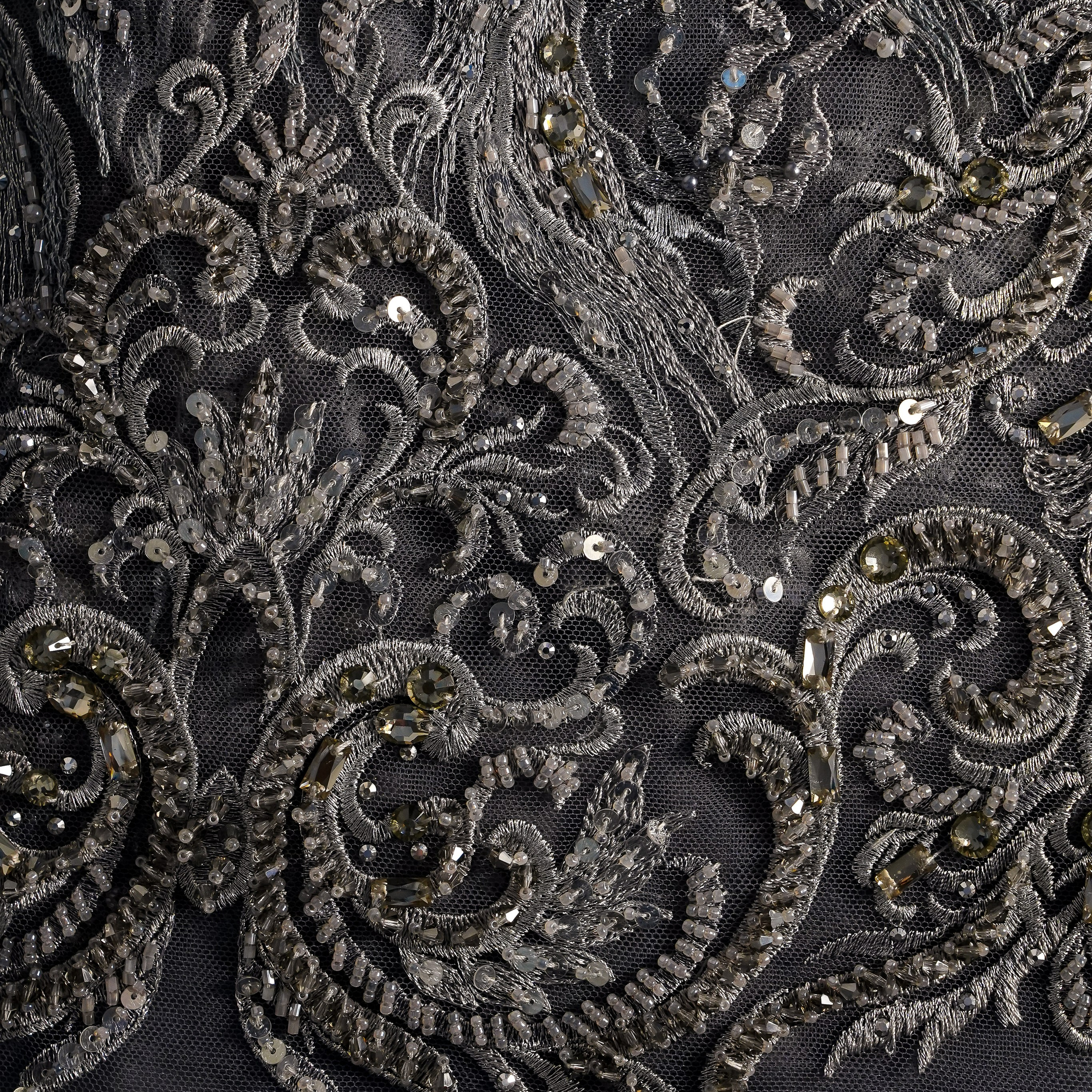 ELIE SAAB - LEBANON - Т40 - ШИРИНА 1,5 - СЕРО/ГОЛУБОЙ - 1,5