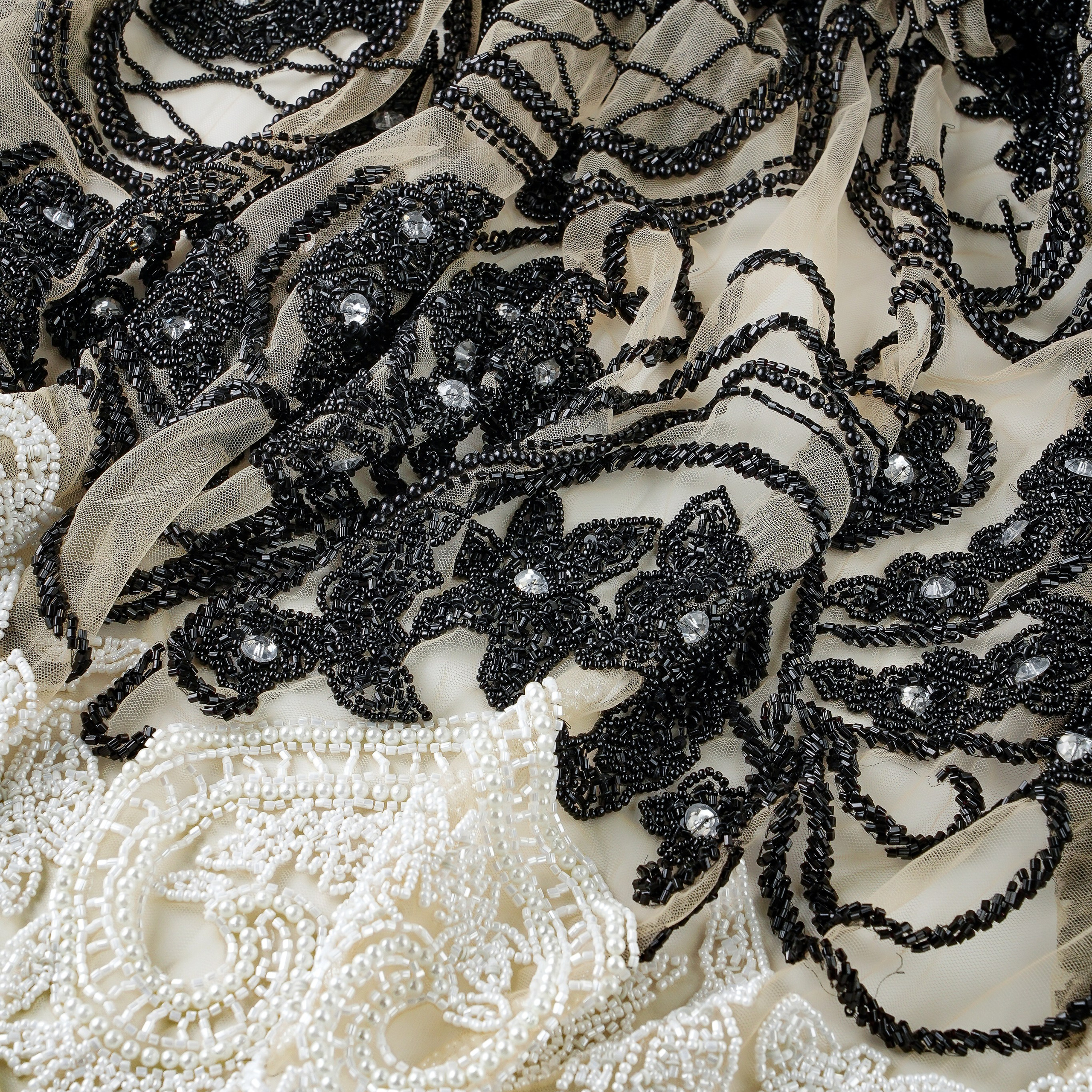 ZUHAIR MURAD-ТАРМ197 -  КУПОН -  ЧЕРНО/БЕЛЫЙ - S/M