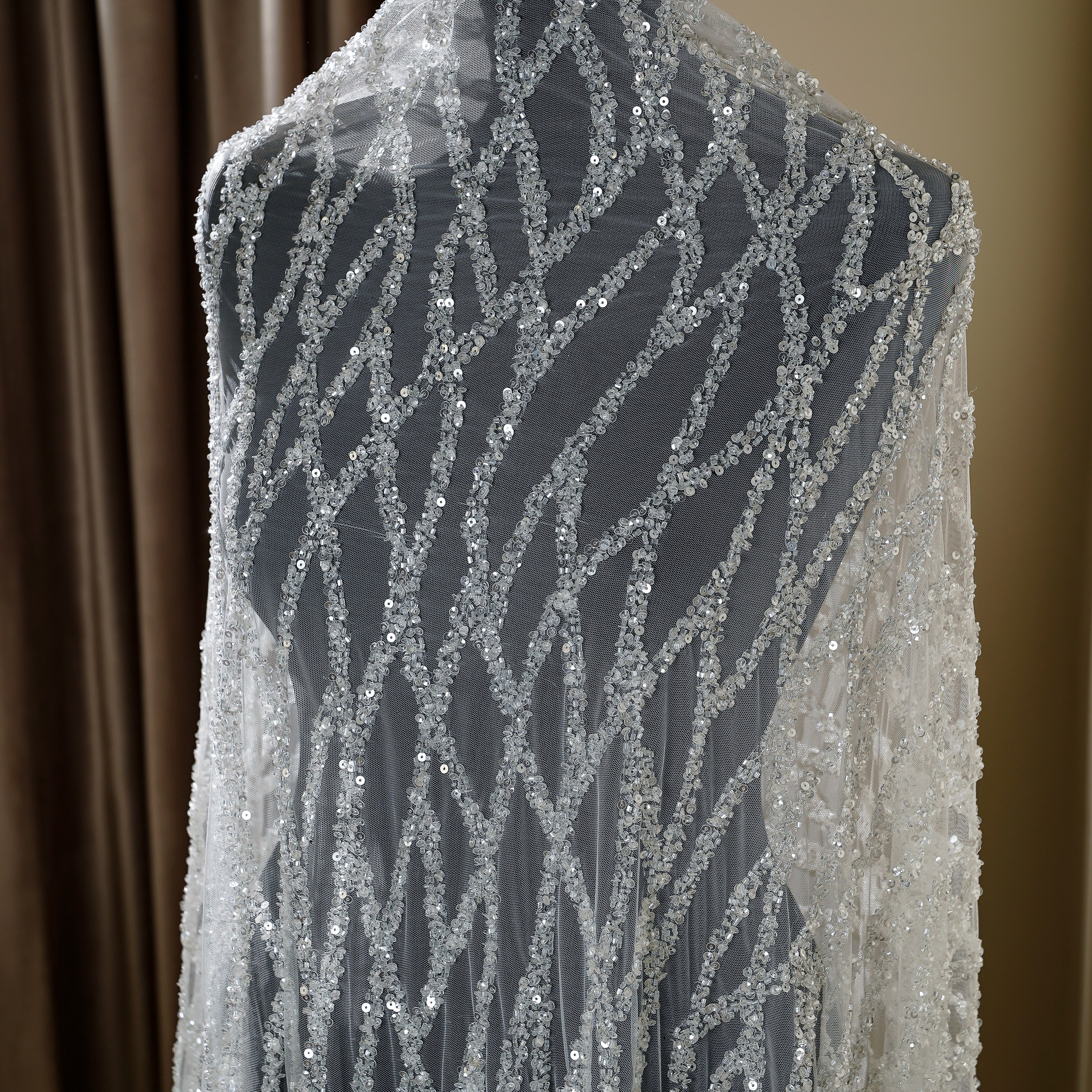 SARA MRAD - LEBANON - ТК212 - ШИРИНА 1,40-1,80 - БЕЛЫЙ - 3,5