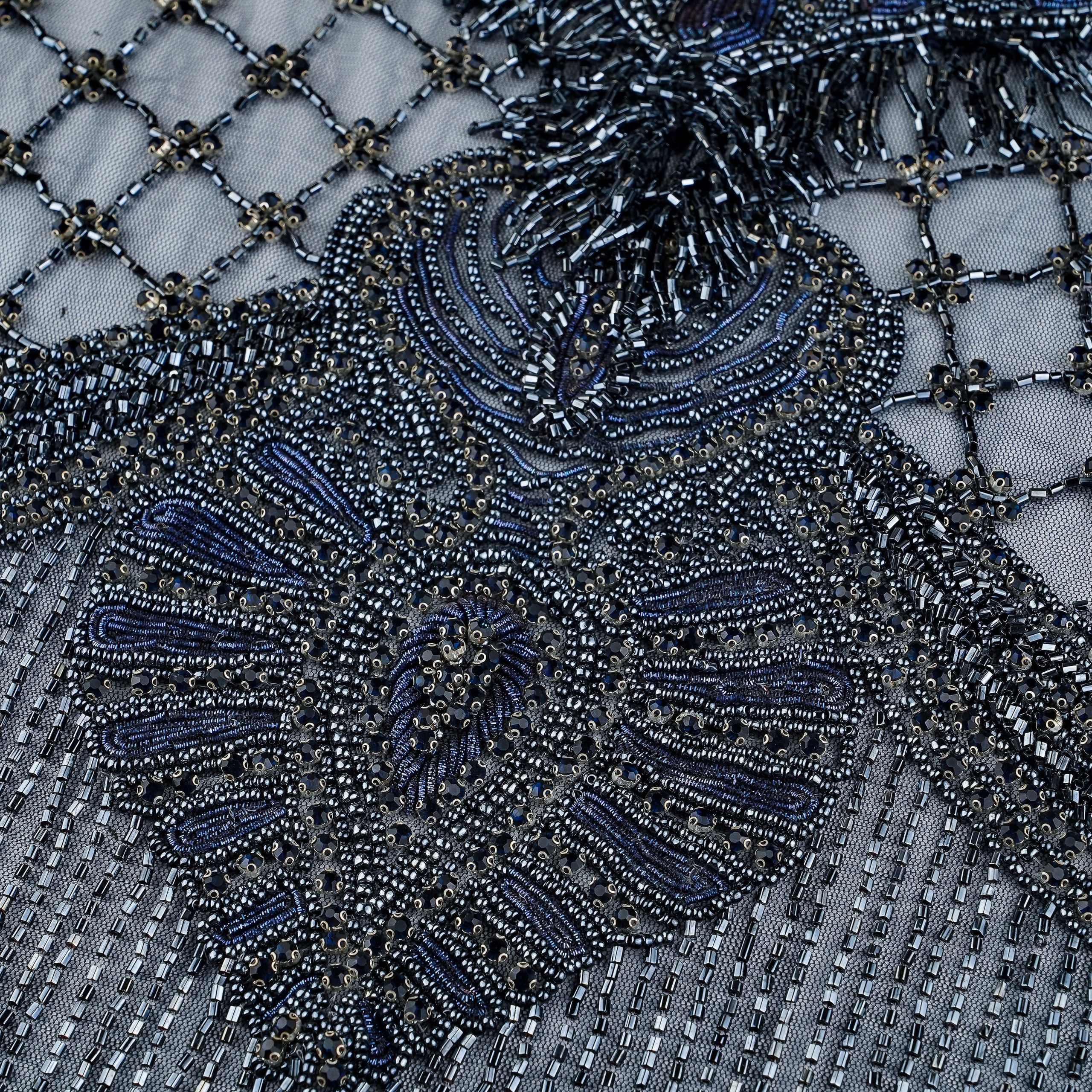 ZUHAIR MURAD - LEBANON -  КУПОН - ТАРМ198 - ТЕМНО/СИНИЙ - S/M - 60000