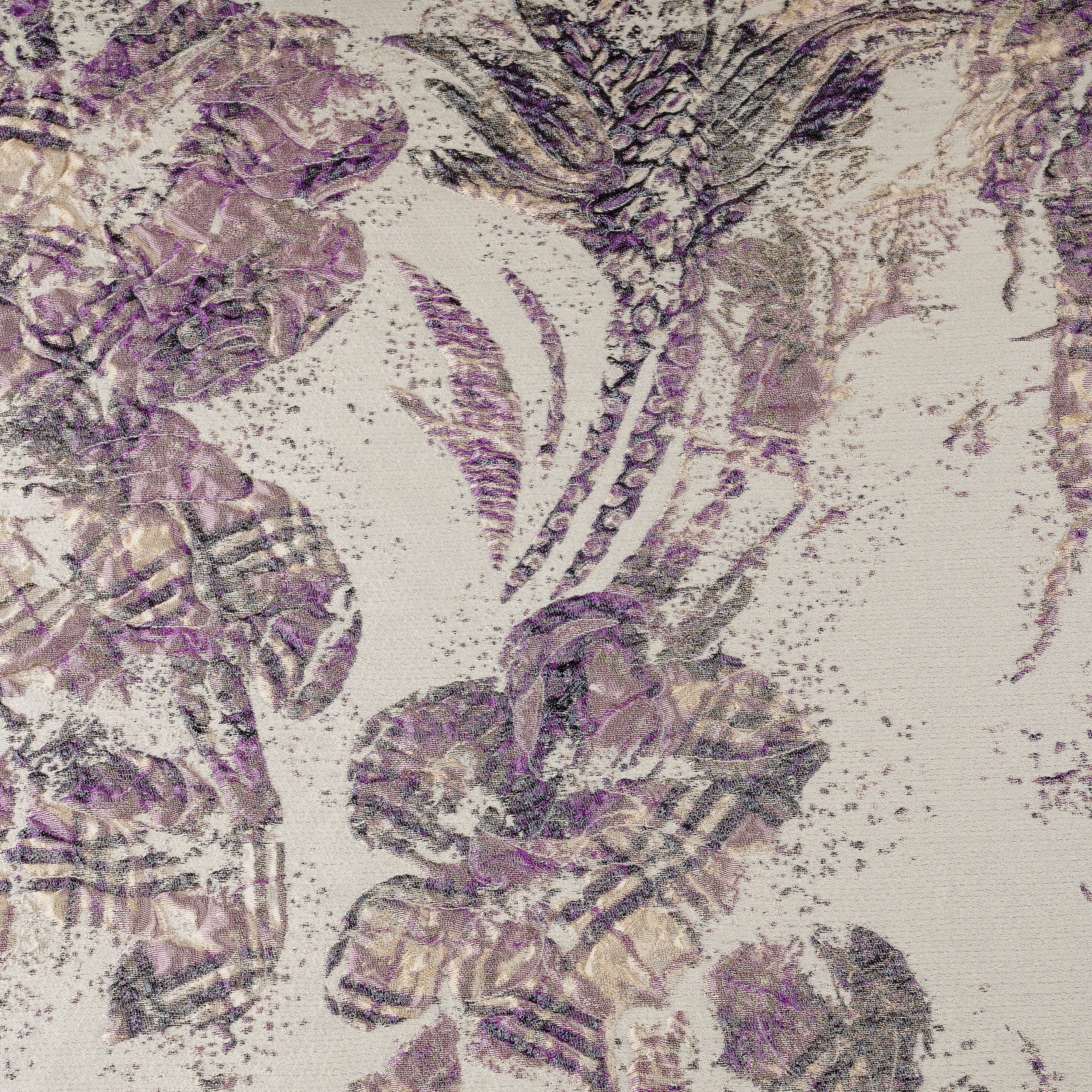 ЖАККАРД - МТА341 - ШИРИНА 1,40 - БЕЖ/ФИОЛ - 2,30