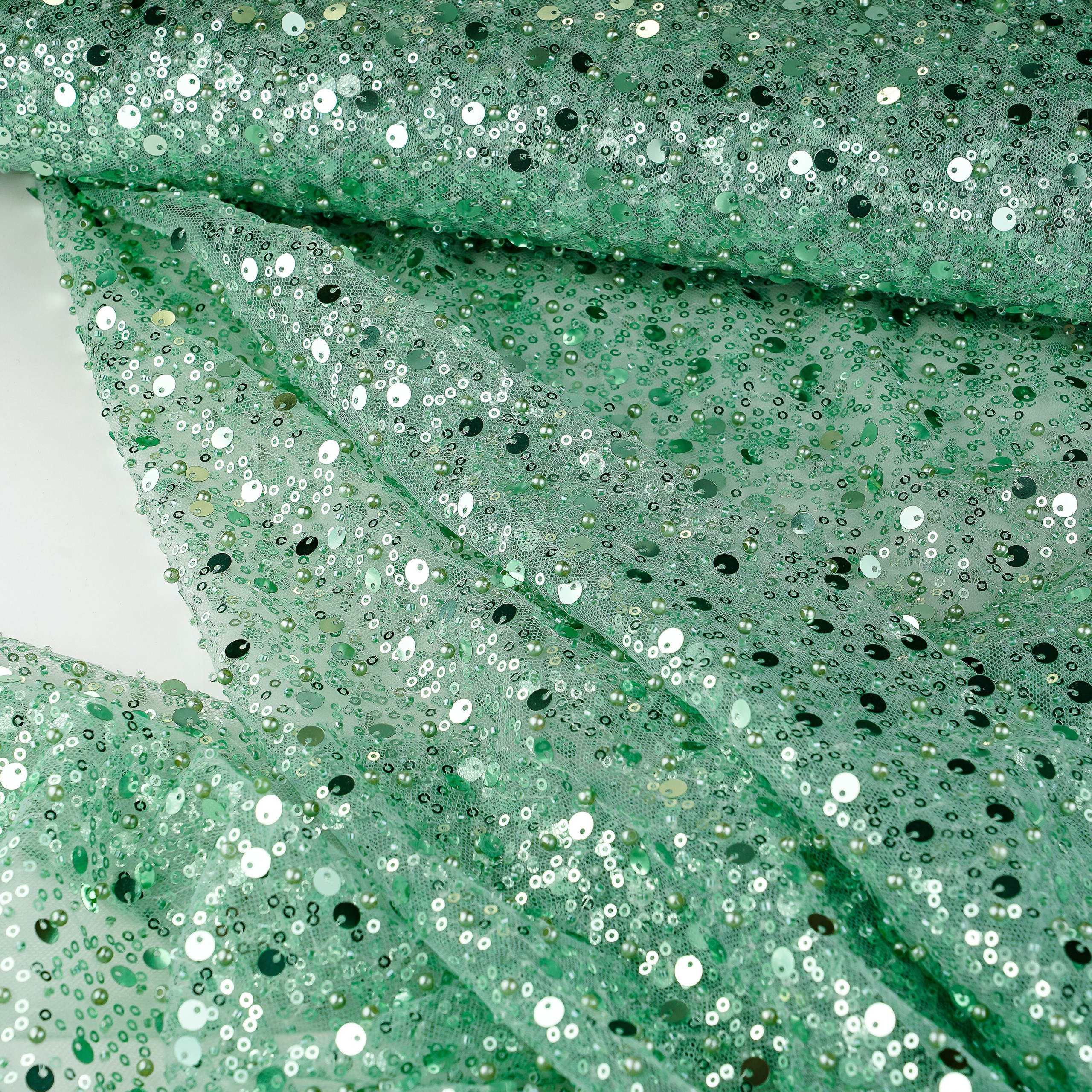 GEORGES HOBEIKA - LEBANON - TS355 - СЕТКА - ШИРИНА 1,55 - МЯТНЫЙ - 6