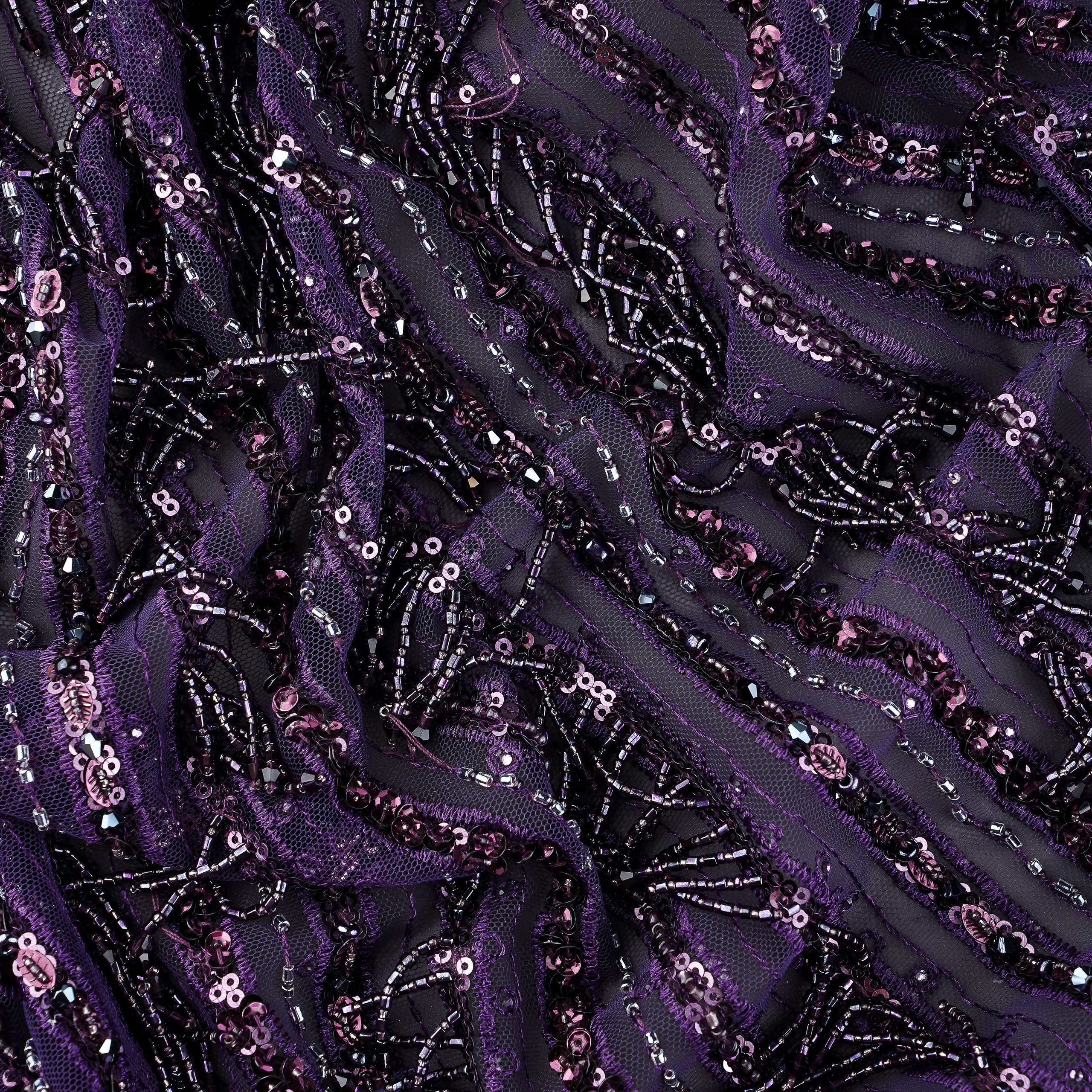 ZIAD NAKAD - LEBANON - ТК219 - ШИРИНА 1,25 -ФИОЛЕТОВЫЙ -  1,45