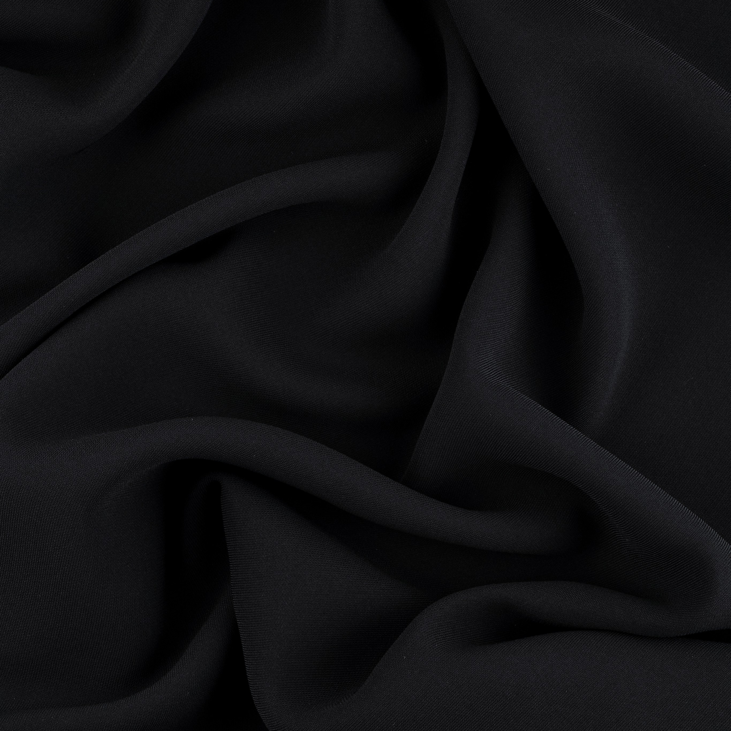 TMAT288 - КРЕП СР ПЛОТНОСТИ - ШИРИНА 1,50 - ЧЕРНЫЙ - К 5,10 ; К 28