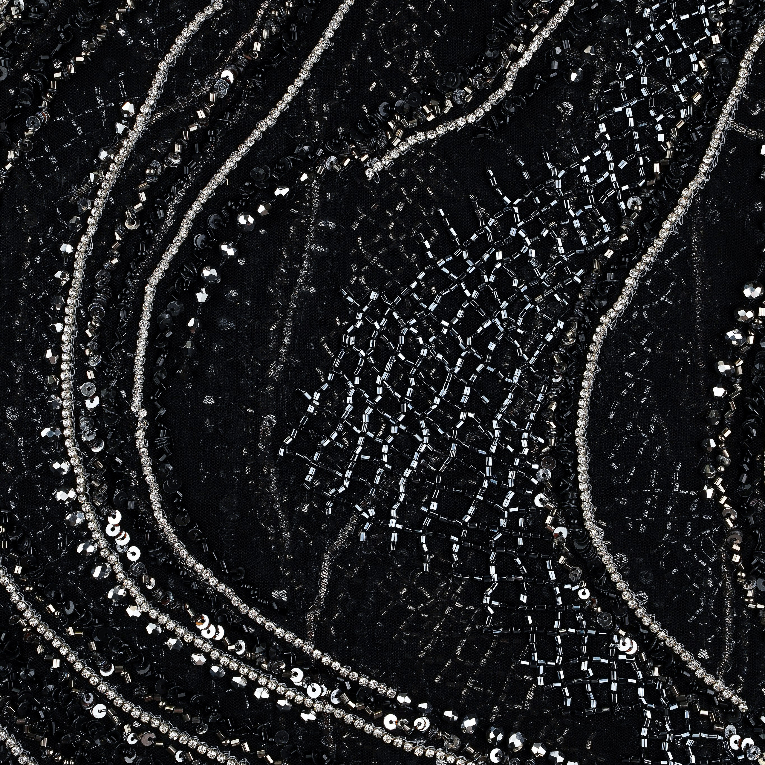 JENNY PACKHAM -  ENGLAND -  ТК216 - ENGLAND -  ШИРИНА 1,40 - ЧЕРНОЕ -  2,15 М 