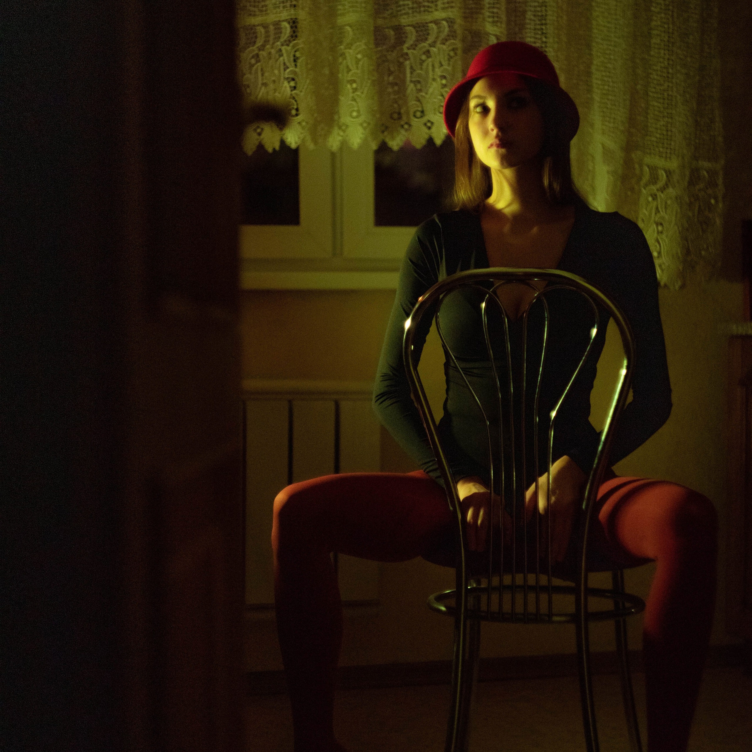 Портретная фотосессия в студии. Рената Ри контент-мейкер Москва