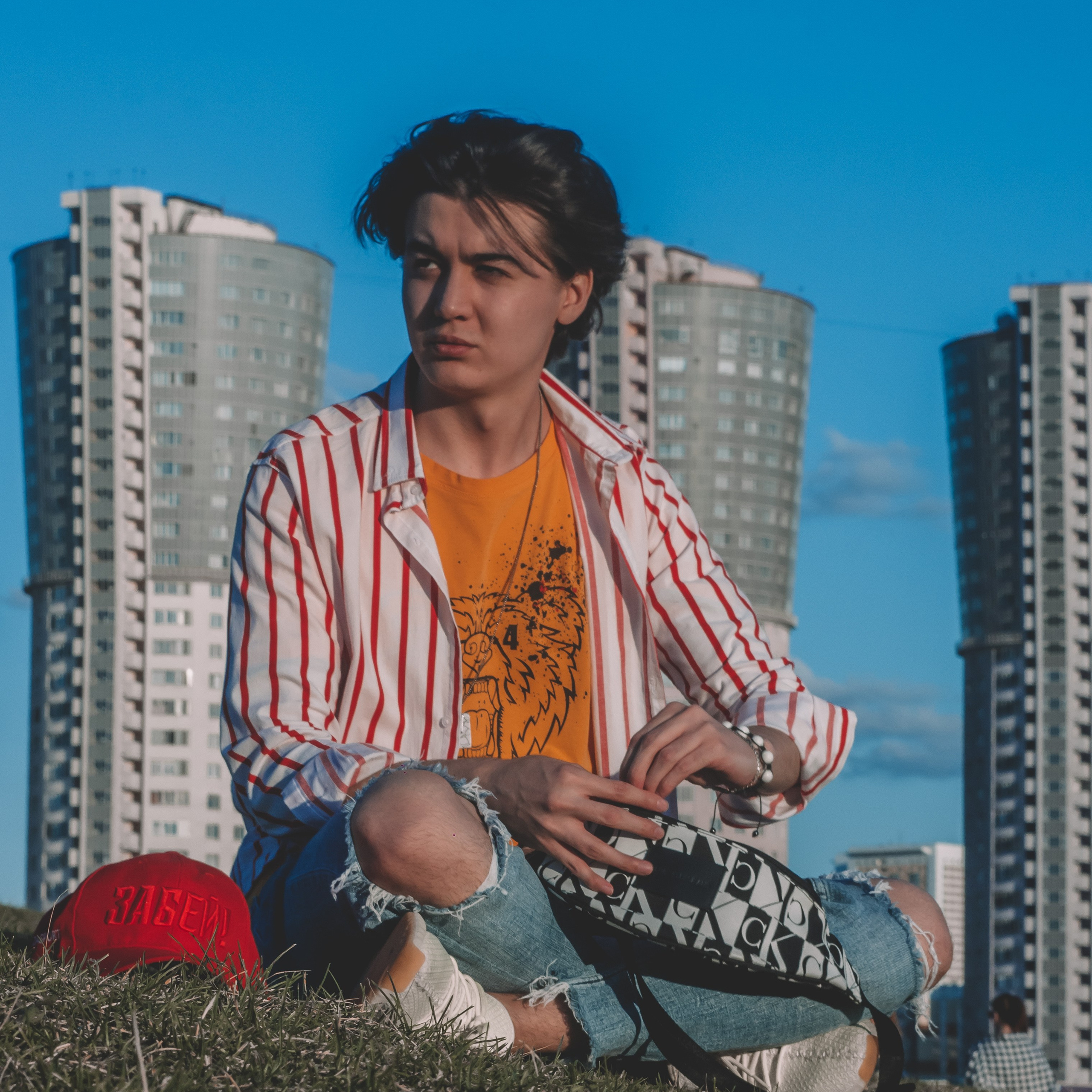 Портретная фотосессия в студии. Рената Ри контент-мейкер Москва