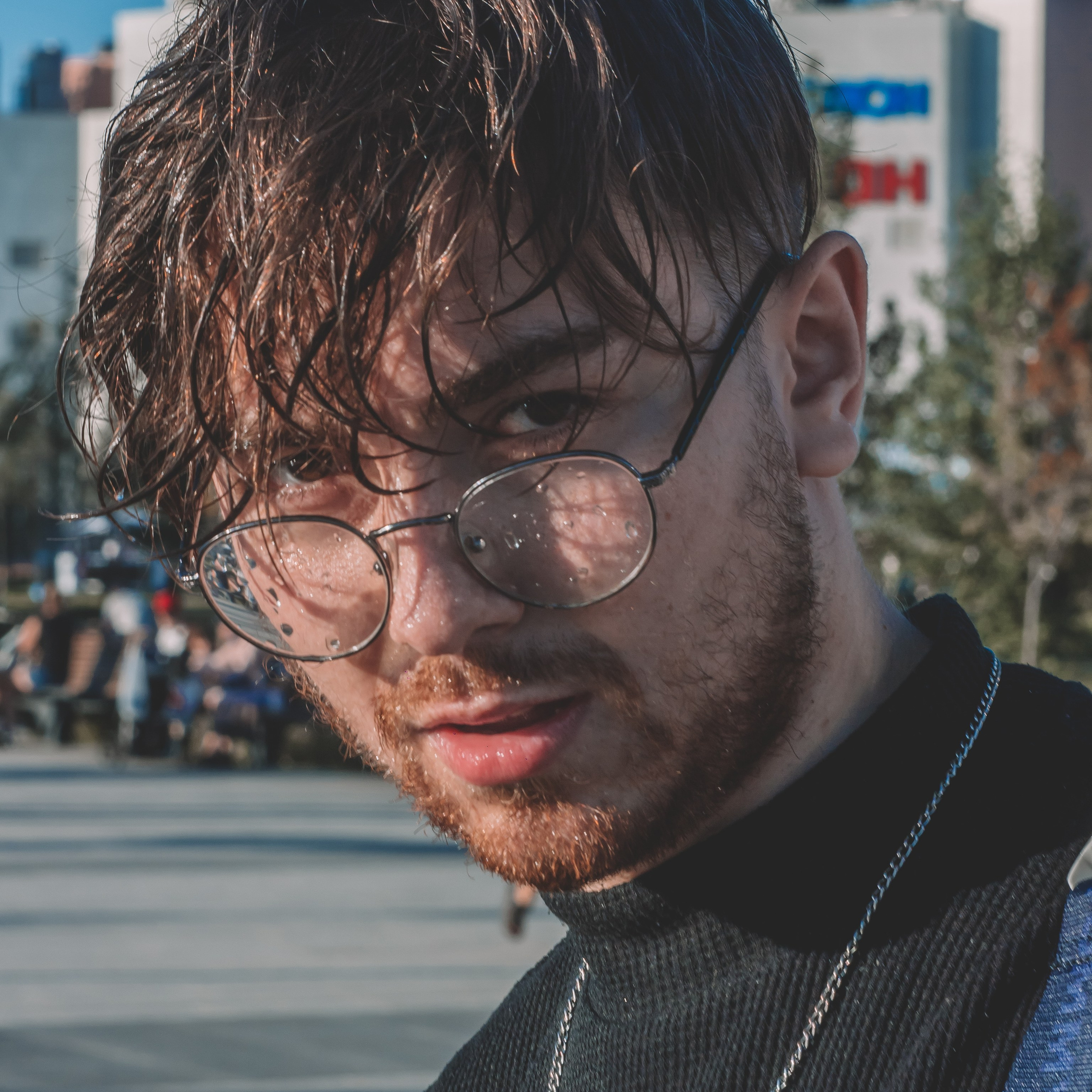 Портретная фотосессия в студии. Рената Ри контент-мейкер Москва