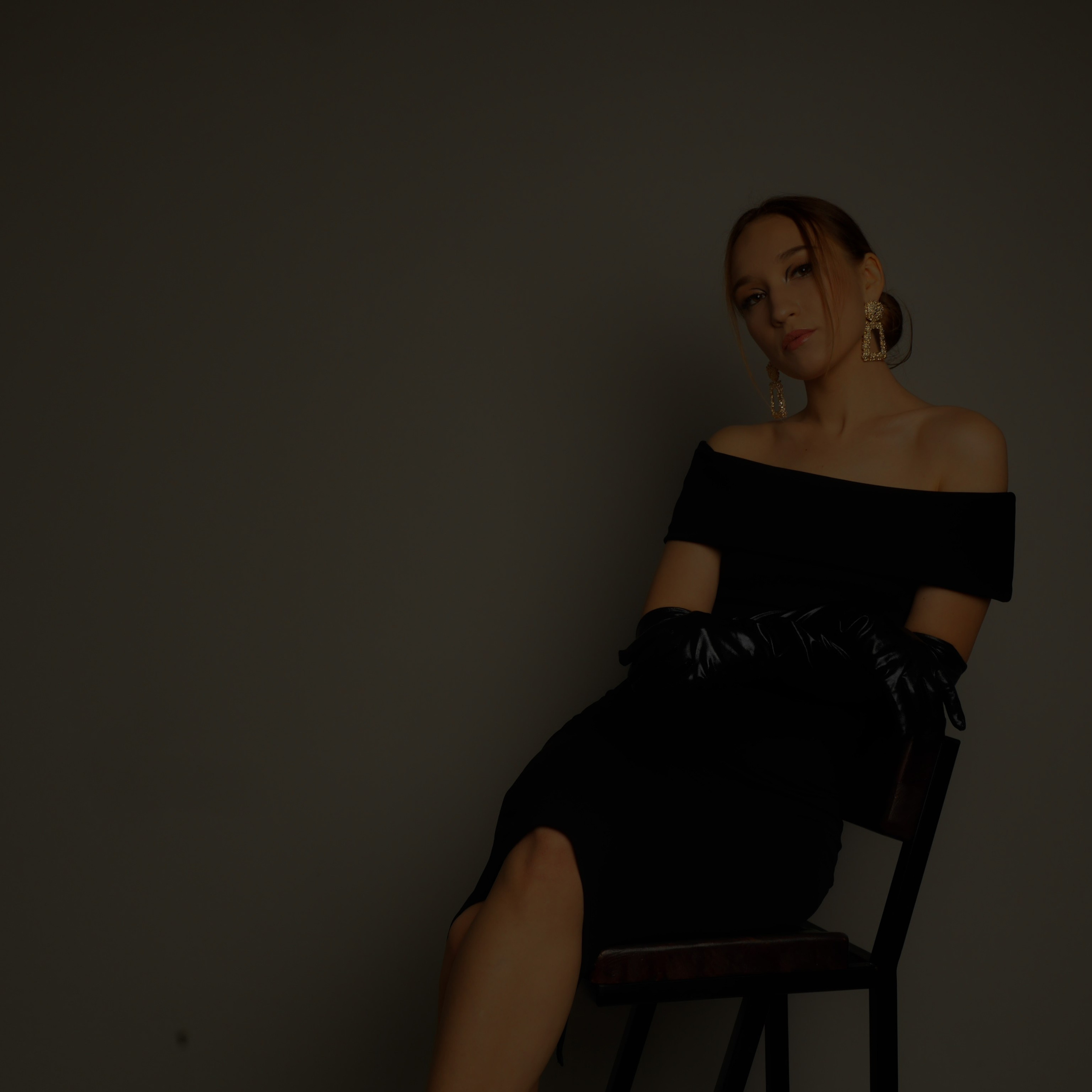 Портретная фотосессия в студии. Рената Ри контент-мейкер Москва