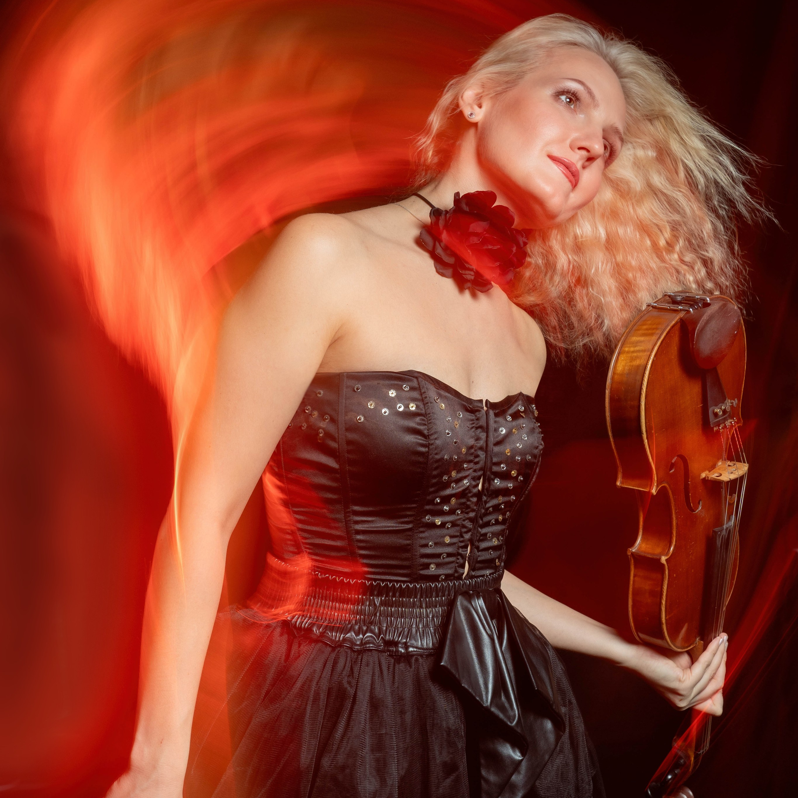 «Пушкин-квартет», эксперименты с цветным светом