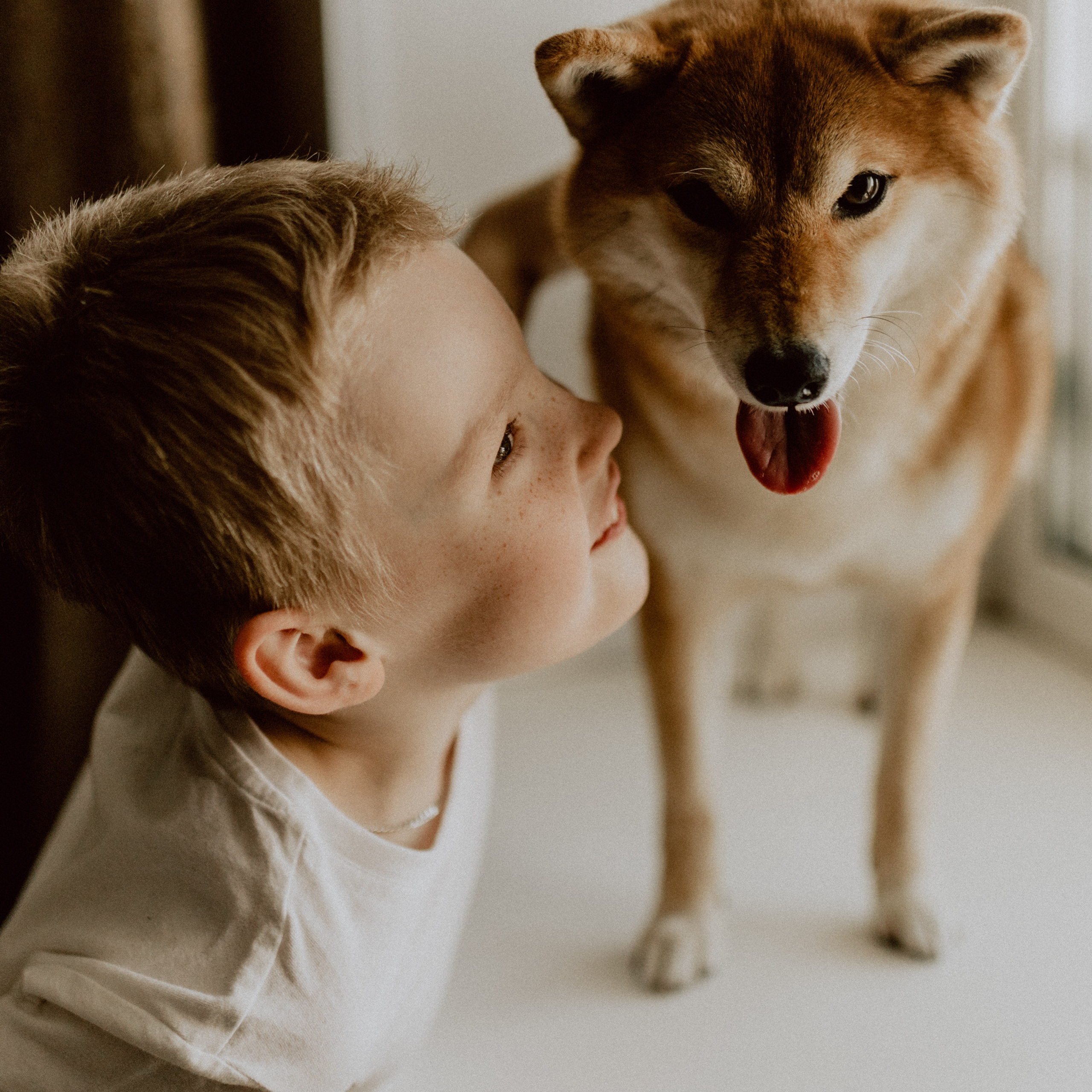 Нина с семьей