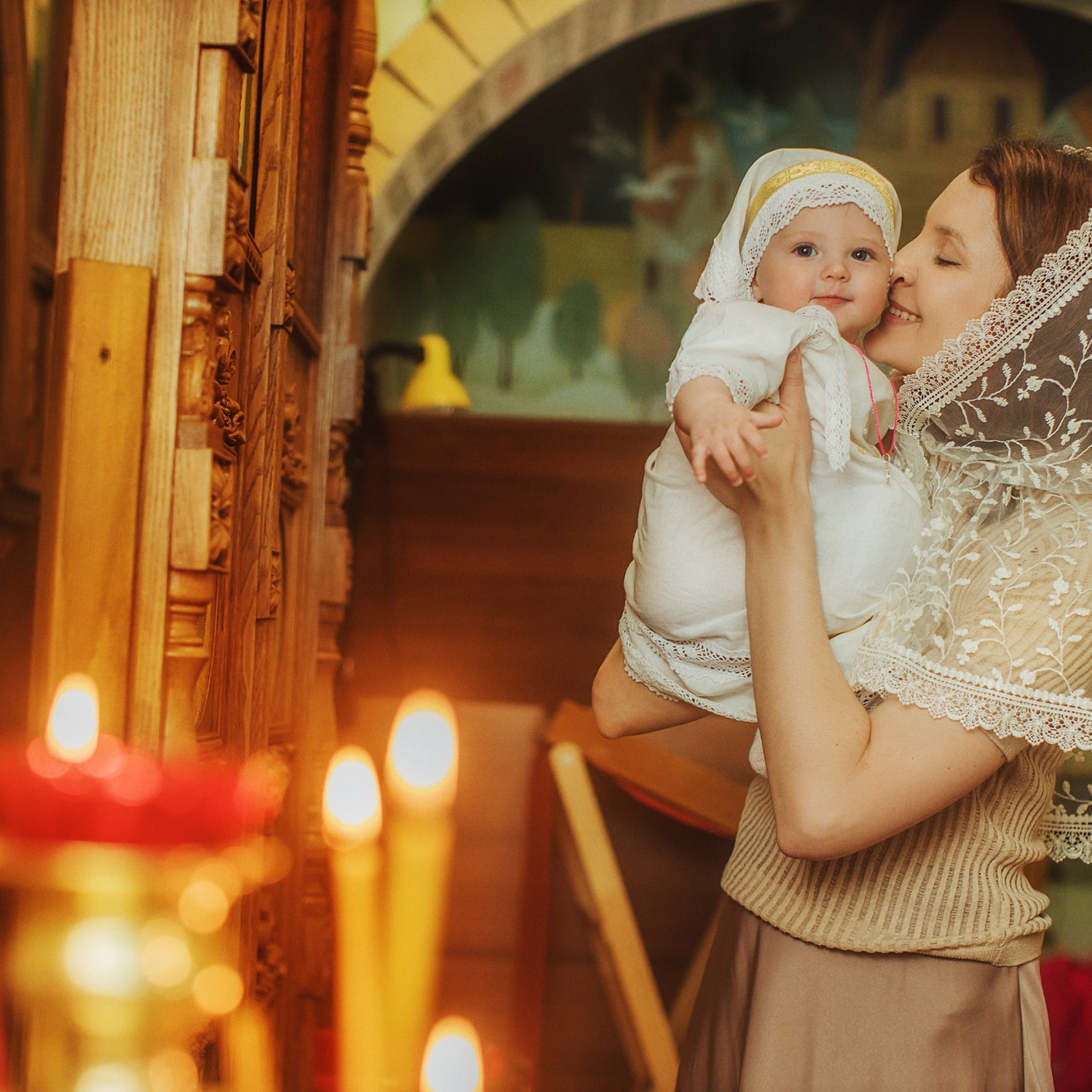 Храм Преподобного-Сергия-Радонежского. Крещение Мелании