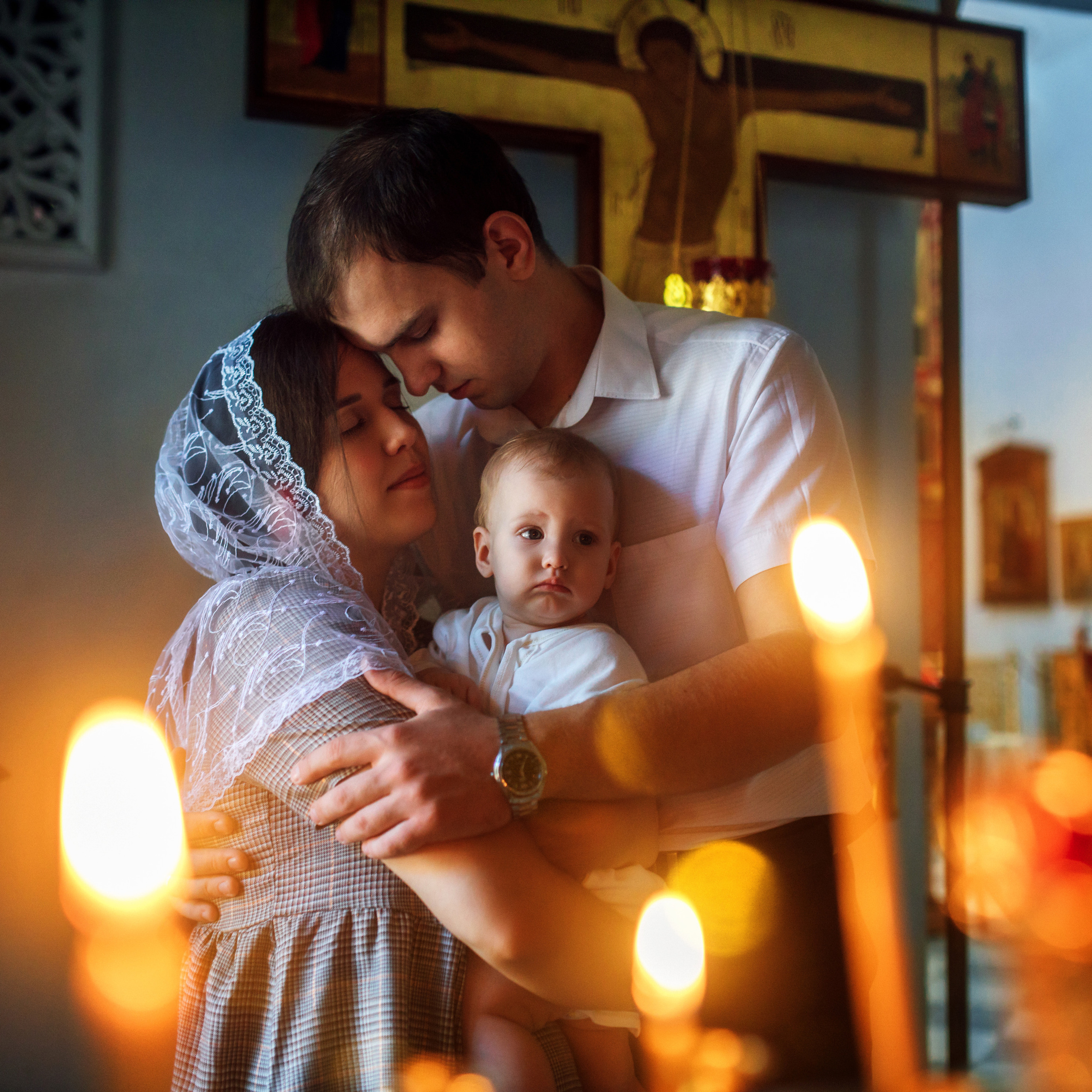 Фотограф на крещение в Волгограде. Фотографы в городе Волгограде — Людмила Агеева и Алексей Околелов