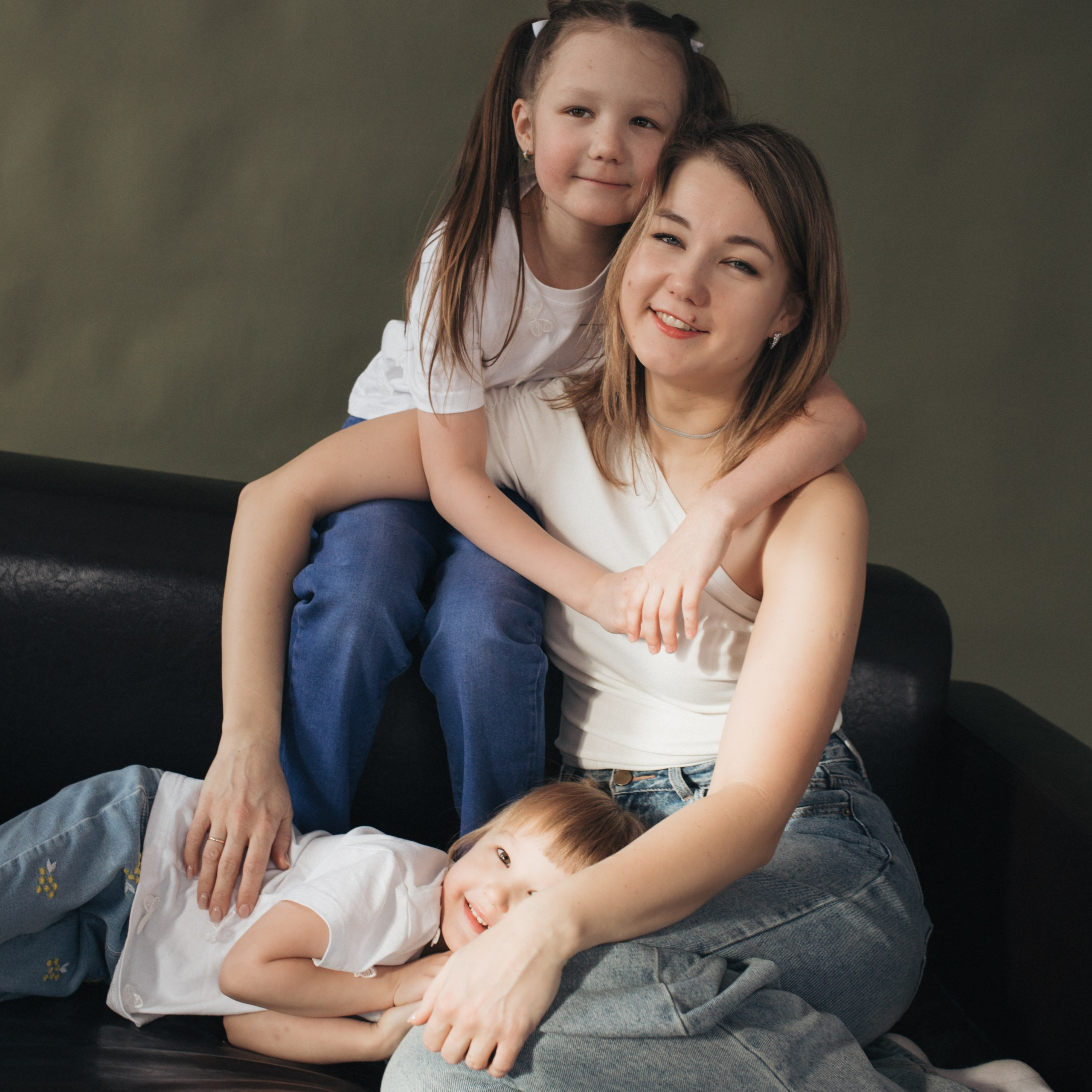 Мама с&nbsp;дочками