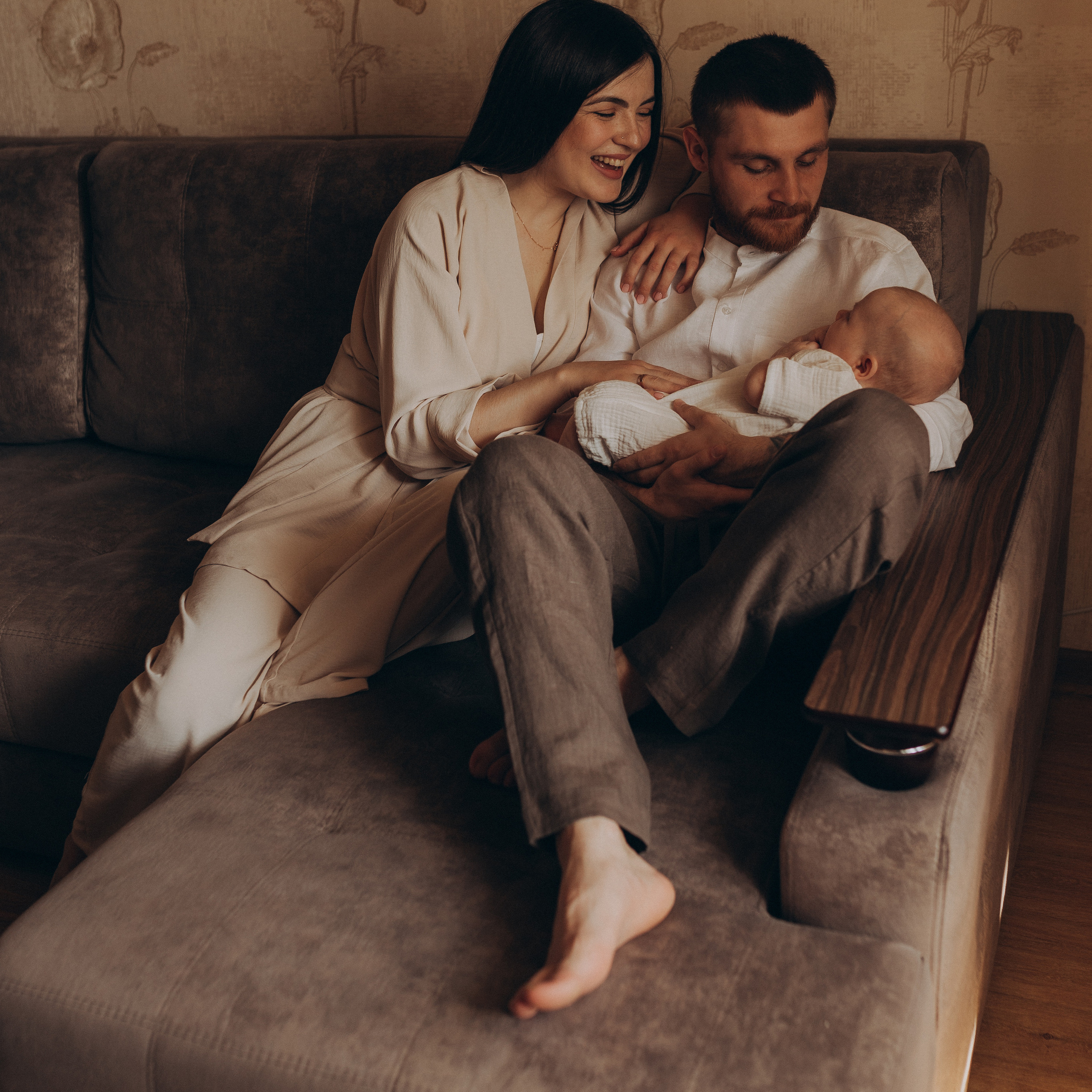 Настя, Саша и Ванюша. Фотограф Катя Курк семейная lifestyle фотография